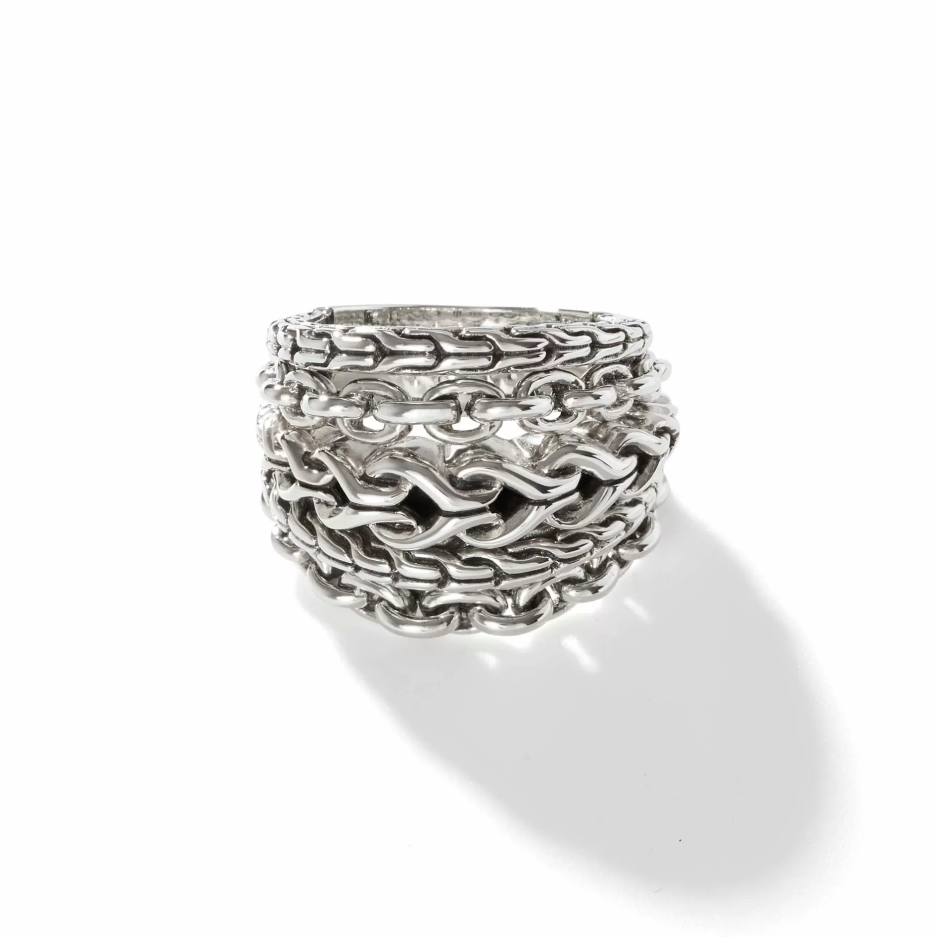 Asli Stacked Ring, Sterling Silver^John Hardy Hot