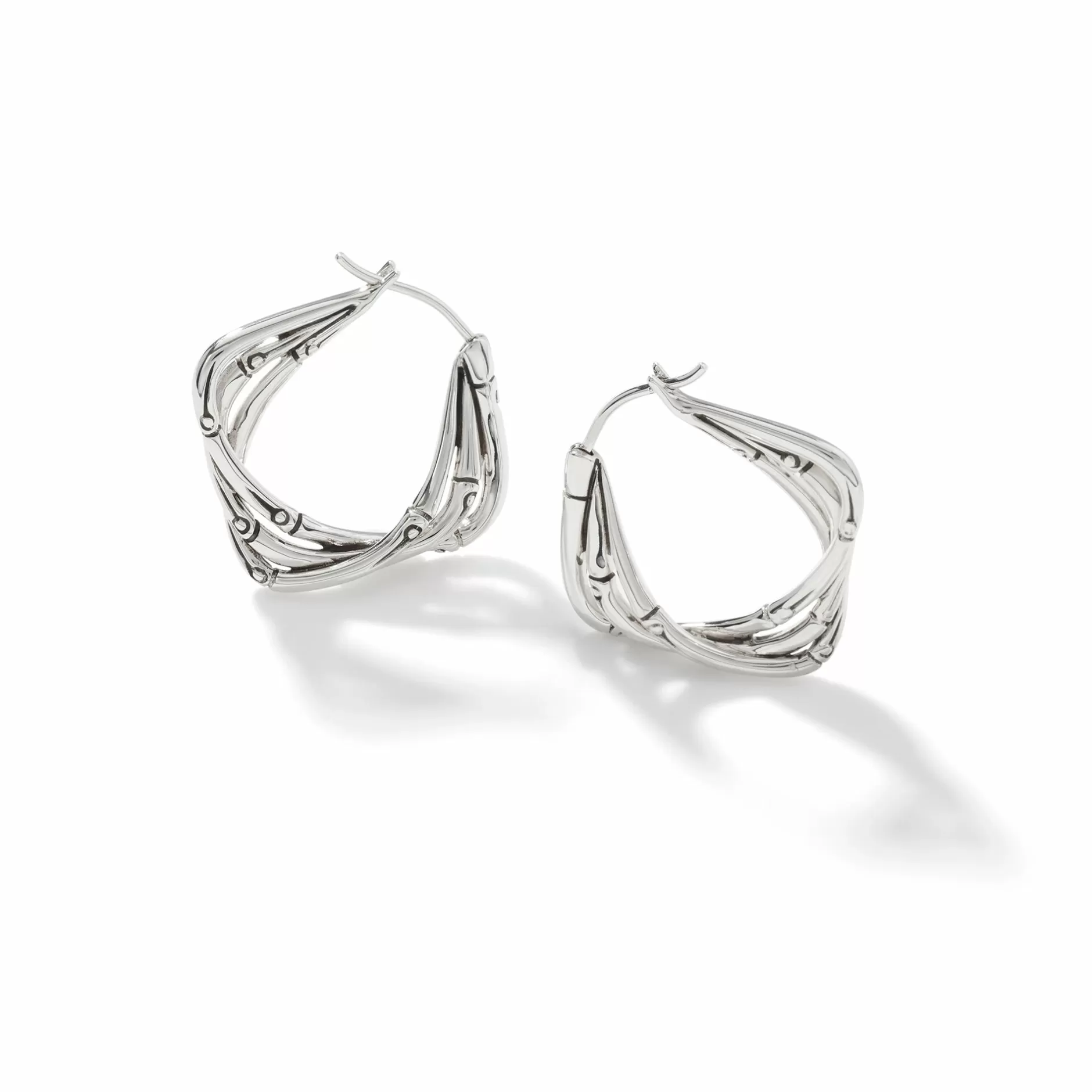 Bamboo Hoop Earring, Sterling Silver^John Hardy Sale