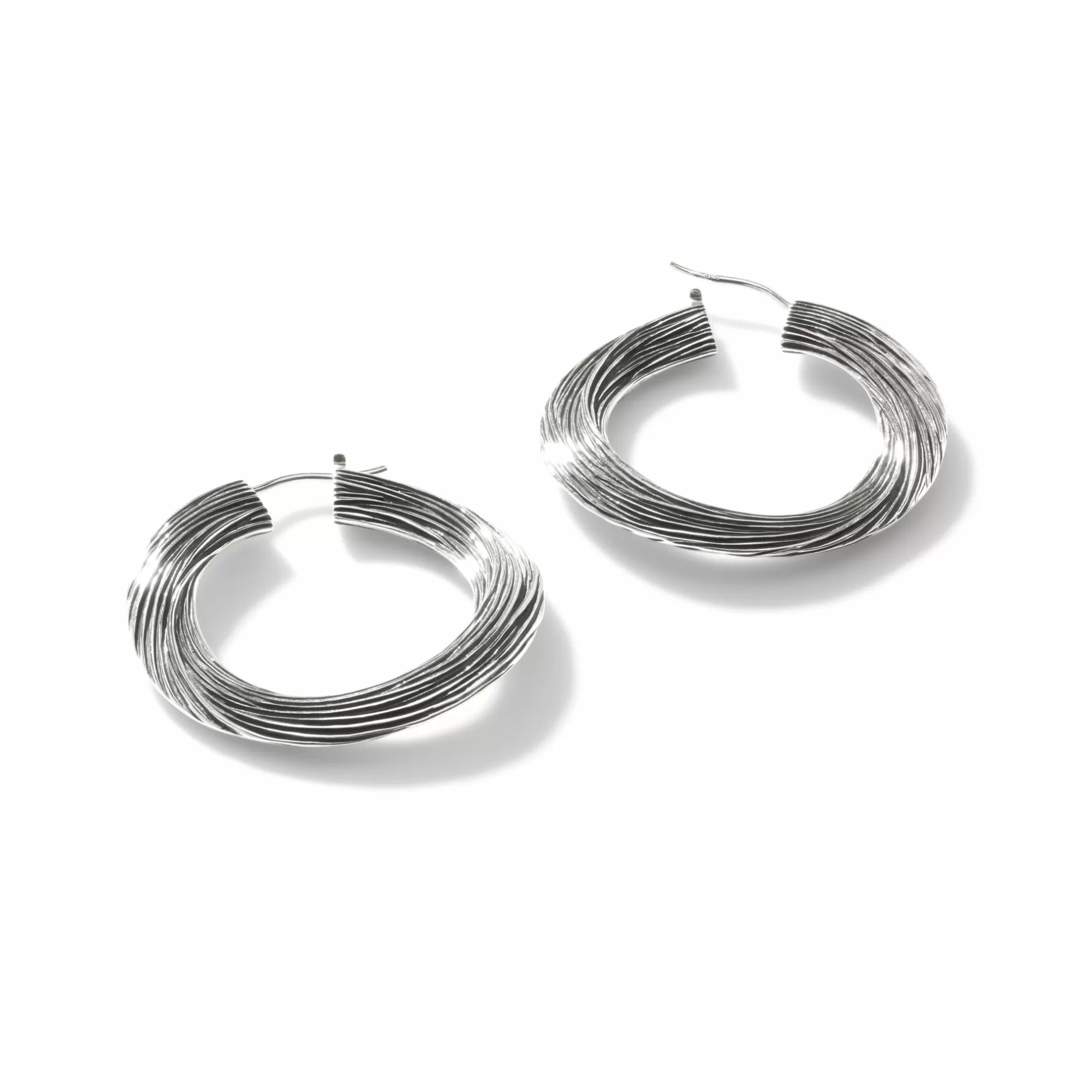 Bamboo Hoop Earring, Sterling Silver^John Hardy Flash Sale