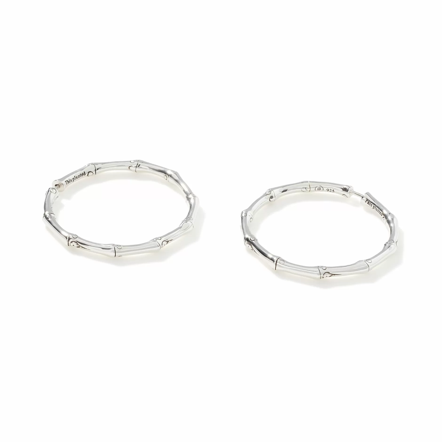 Bamboo Hoop Earring, Sterling Silver^John Hardy Best Sale