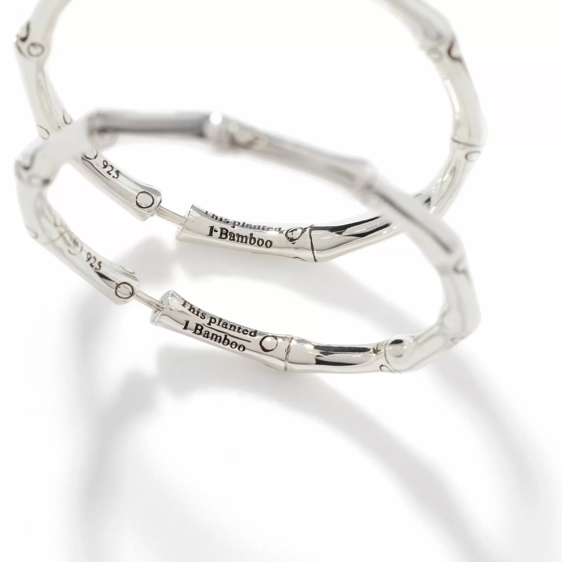 Bamboo Hoop Earring, Sterling Silver^John Hardy Best Sale