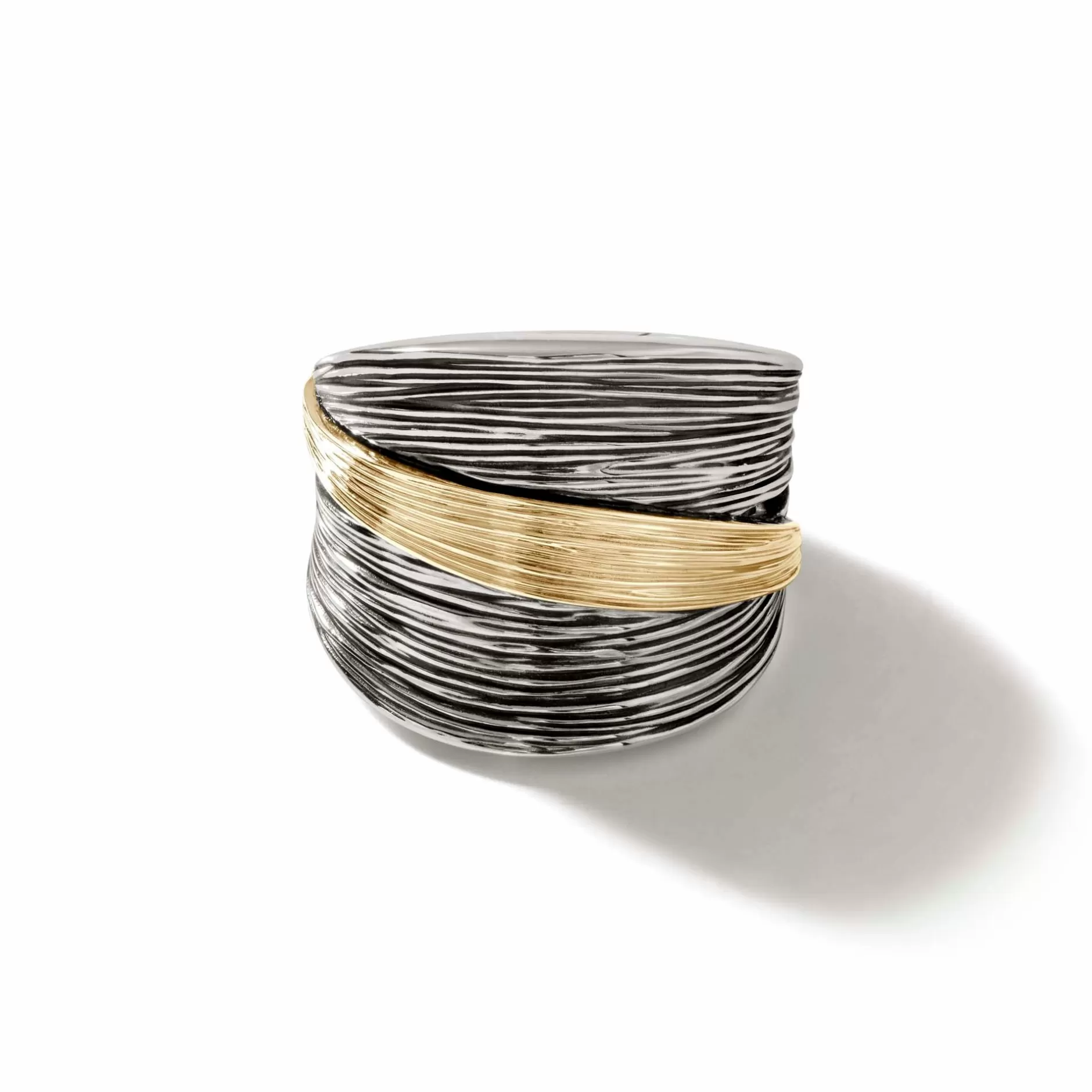 Bamboo Saddle Ring, Gold, Sterling Silver^John Hardy Cheap