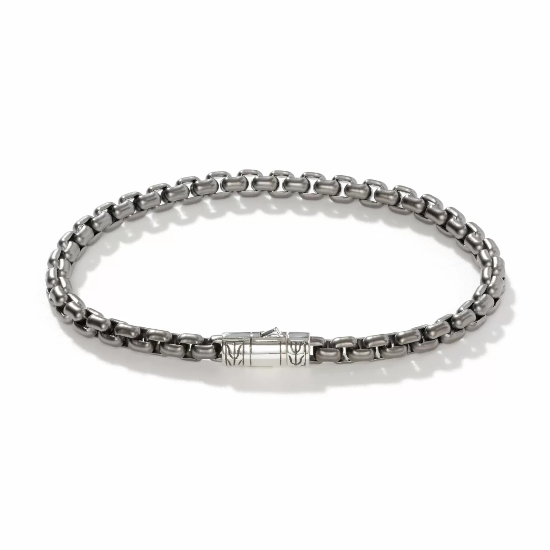 Box Chain Bracelet, Dark Silver, 4.8Mm^John Hardy Sale