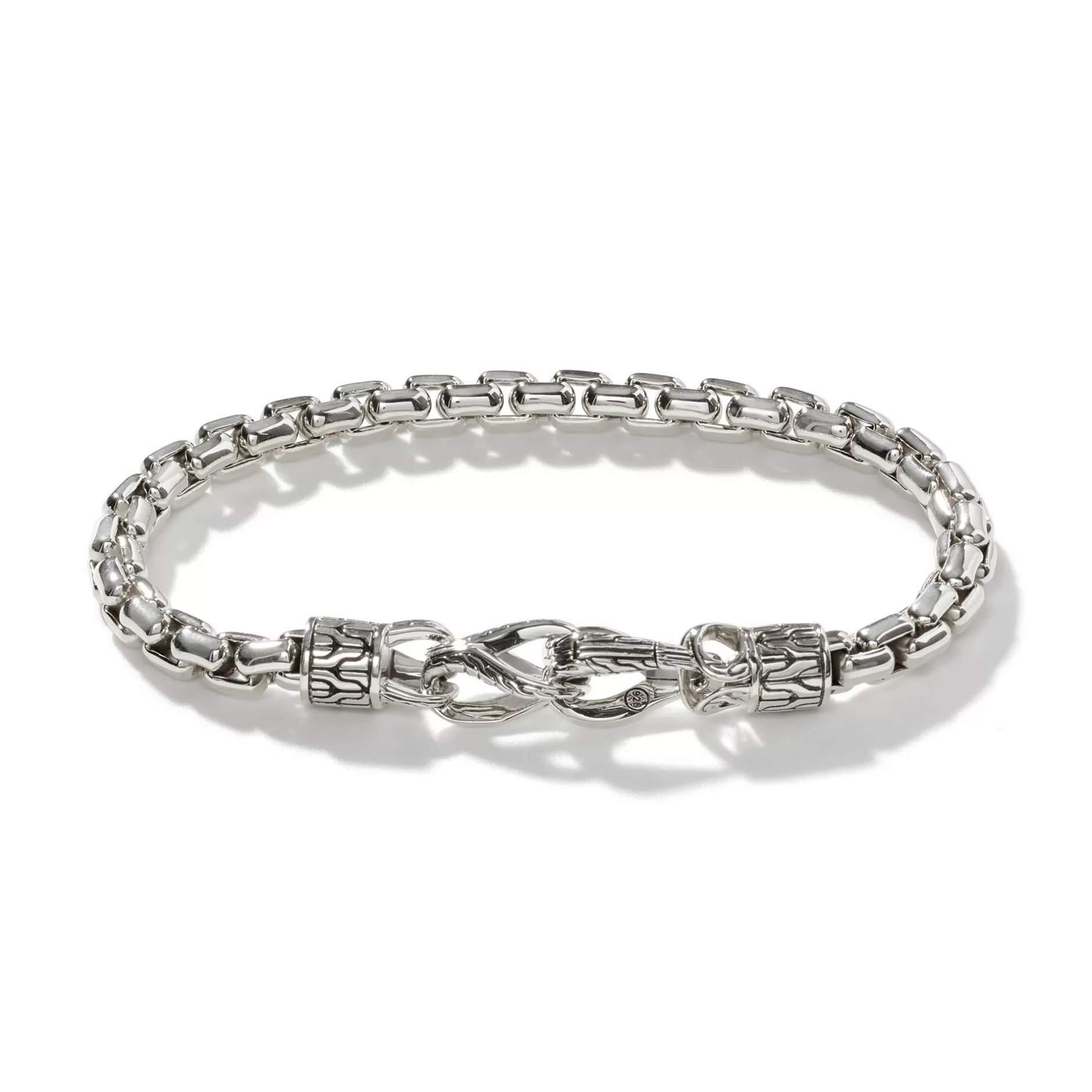 Box Chain Bracelet, Sterling Silver, 6Mm^John Hardy Hot