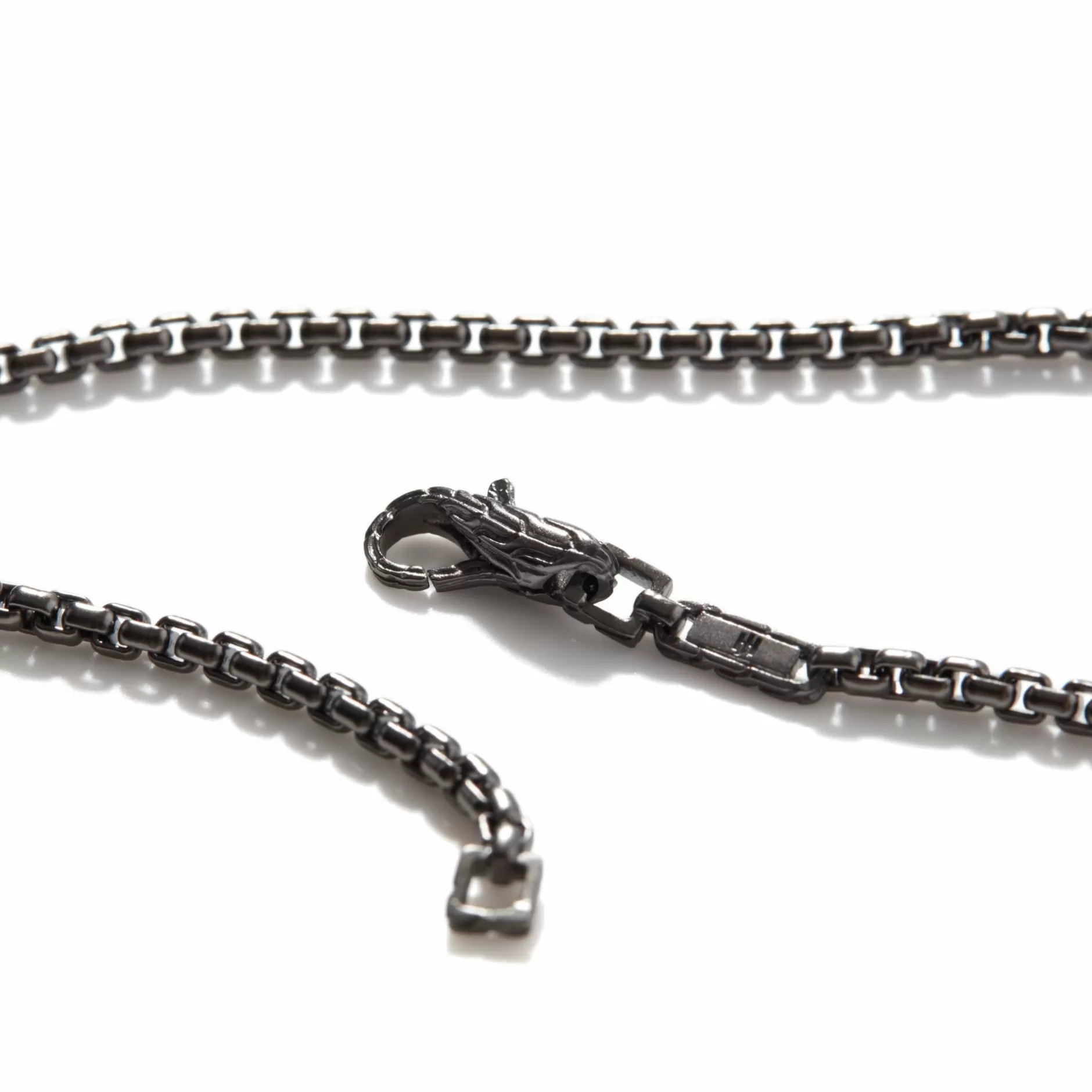 Box Chain Necklace, Dark Silver, 2.7Mm^John Hardy Store