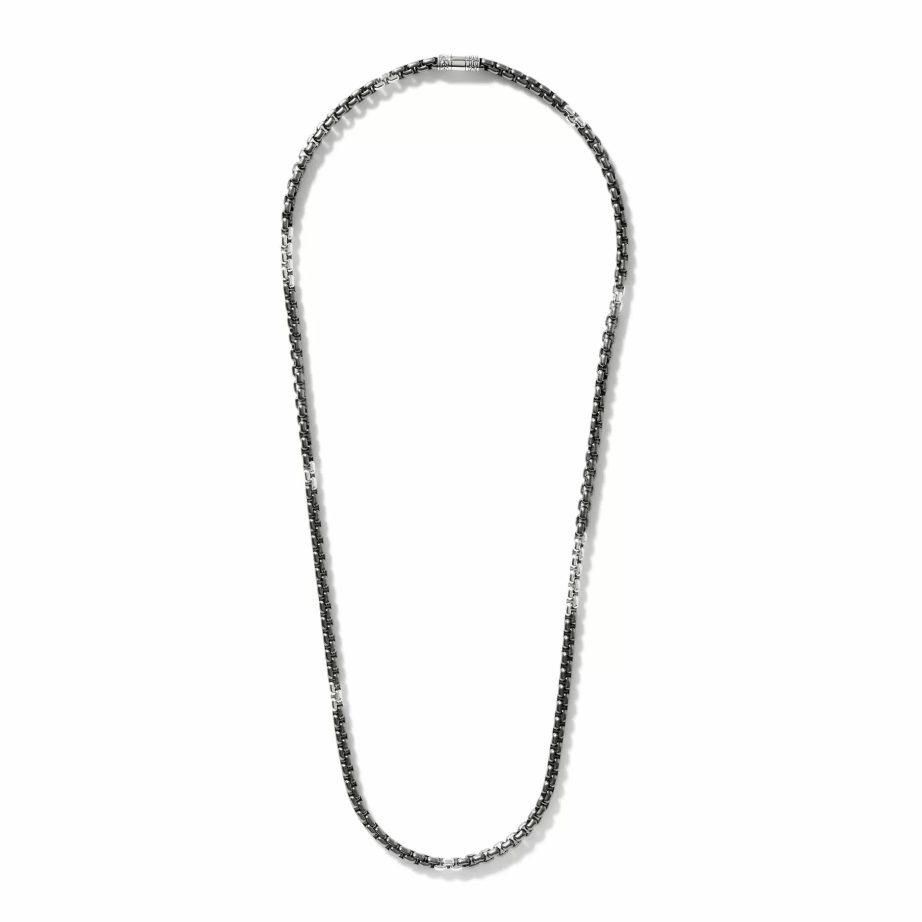 Box Chain Necklace, Dark Silver, 4.8Mm^John Hardy Online