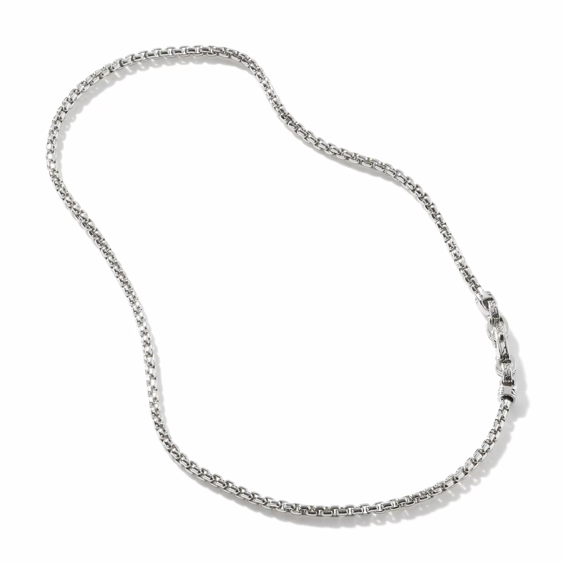 Box Chain Necklace, Sterling Silver, 4Mm^John Hardy Hot