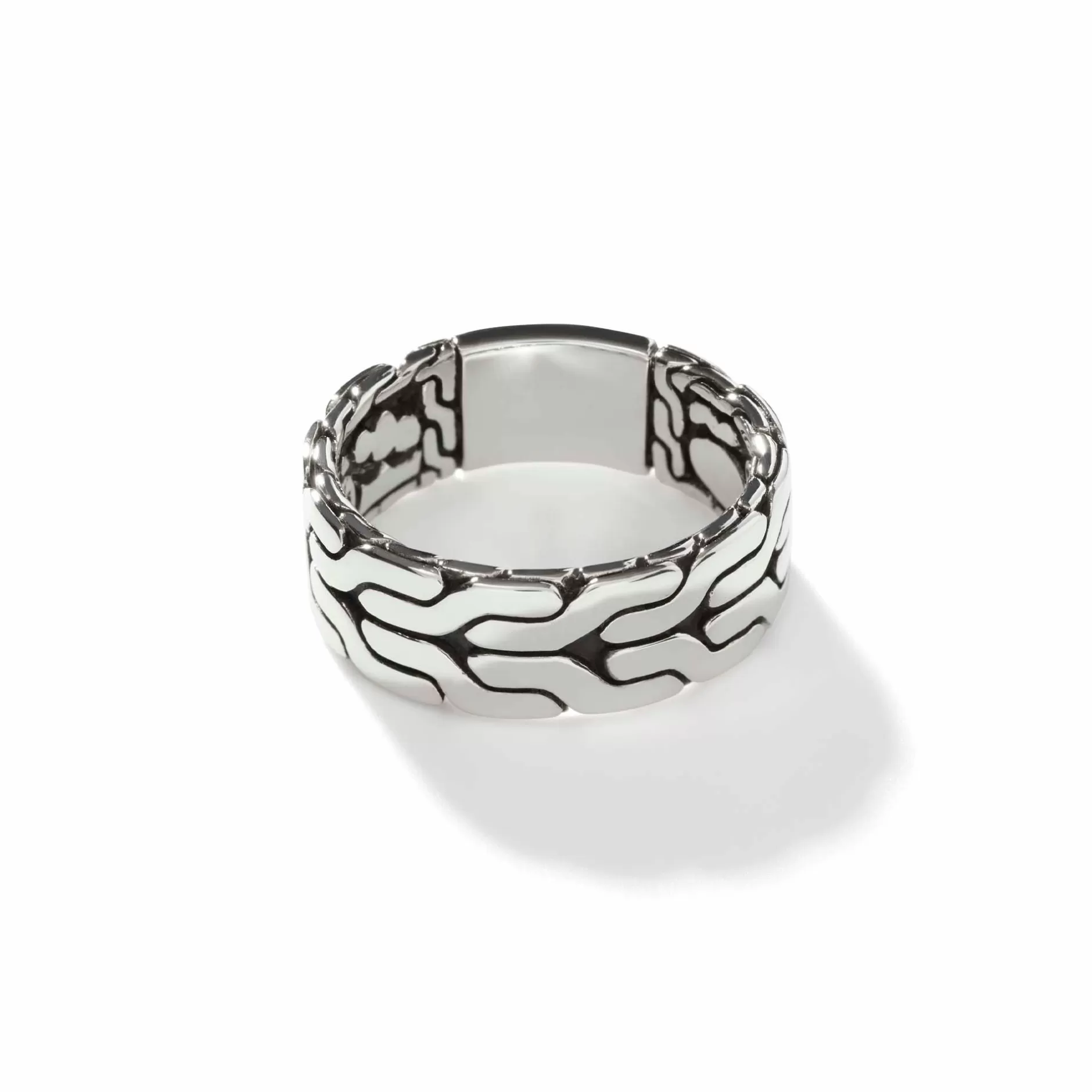 Carved Chain Band Ring, Sterling Silver^John Hardy Cheap