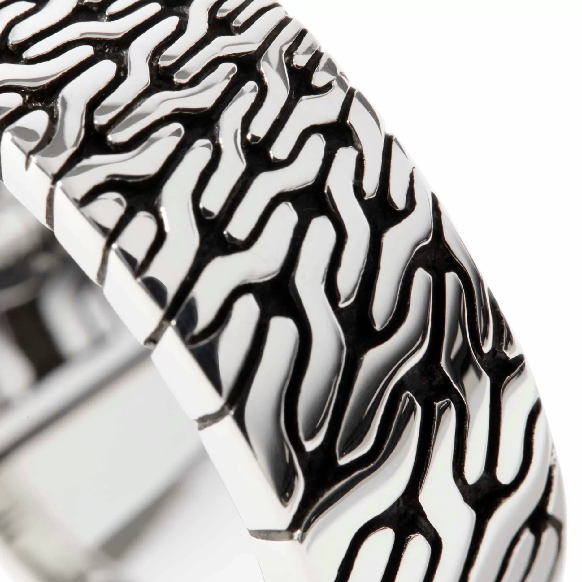 Carved Chain Band Ring, Sterling Silver^John Hardy Sale