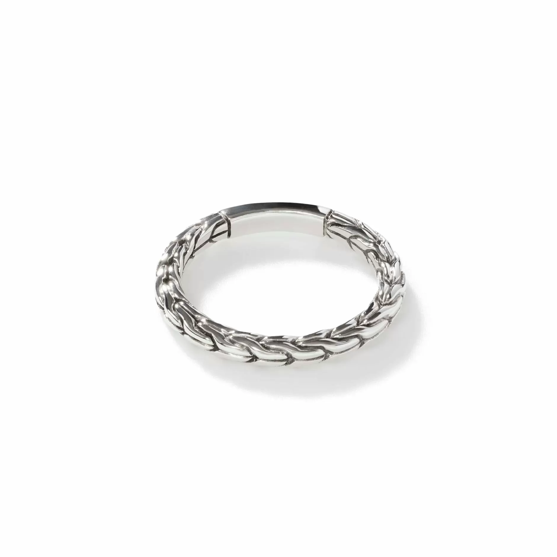 Carved Chain Band Ring, Sterling Silver, Slim^John Hardy Best