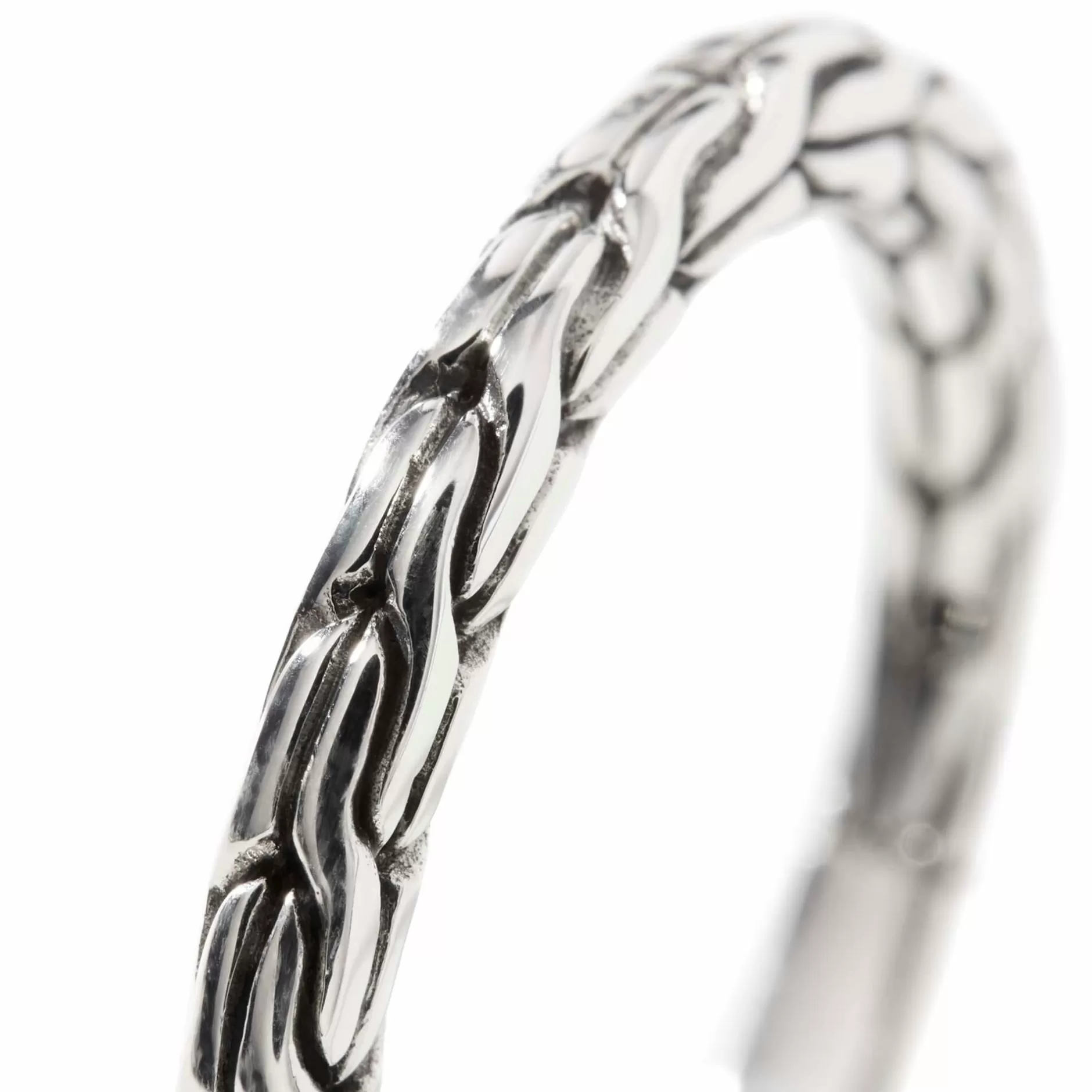 Carved Chain Band Ring, Sterling Silver, Slim^John Hardy Best