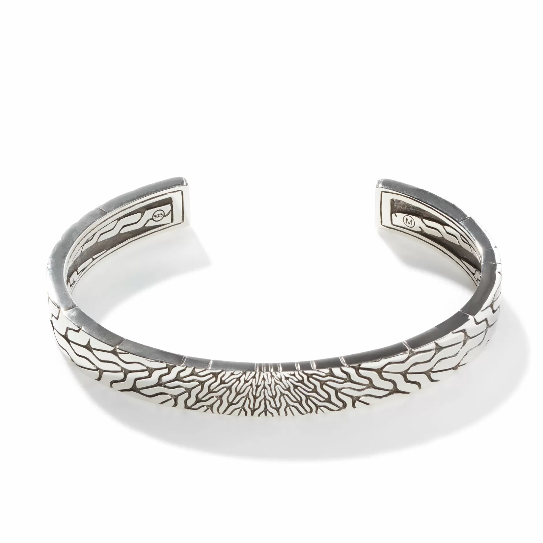 Carved Chain Cuff, Sterling Silver, Slim^John Hardy Outlet