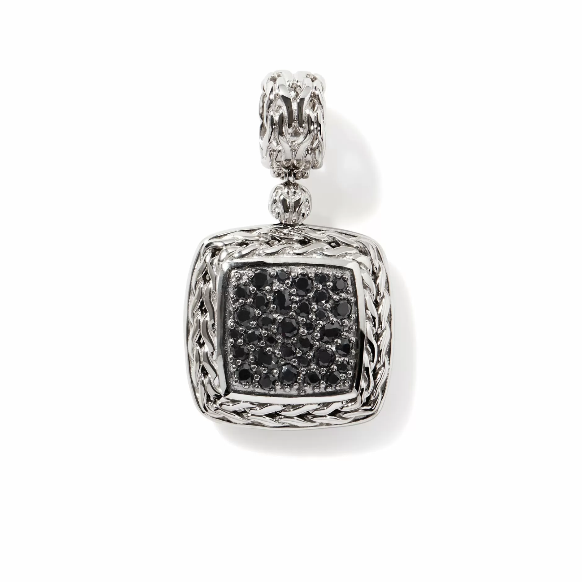 Carved Chain Pendant, Sterling Silver, Pave^John Hardy Best Sale