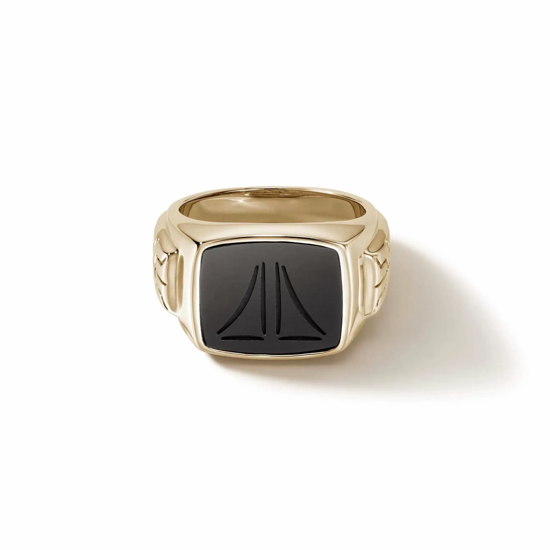 Carved Signet Ring, Gold, Gemstone^John Hardy Best Sale