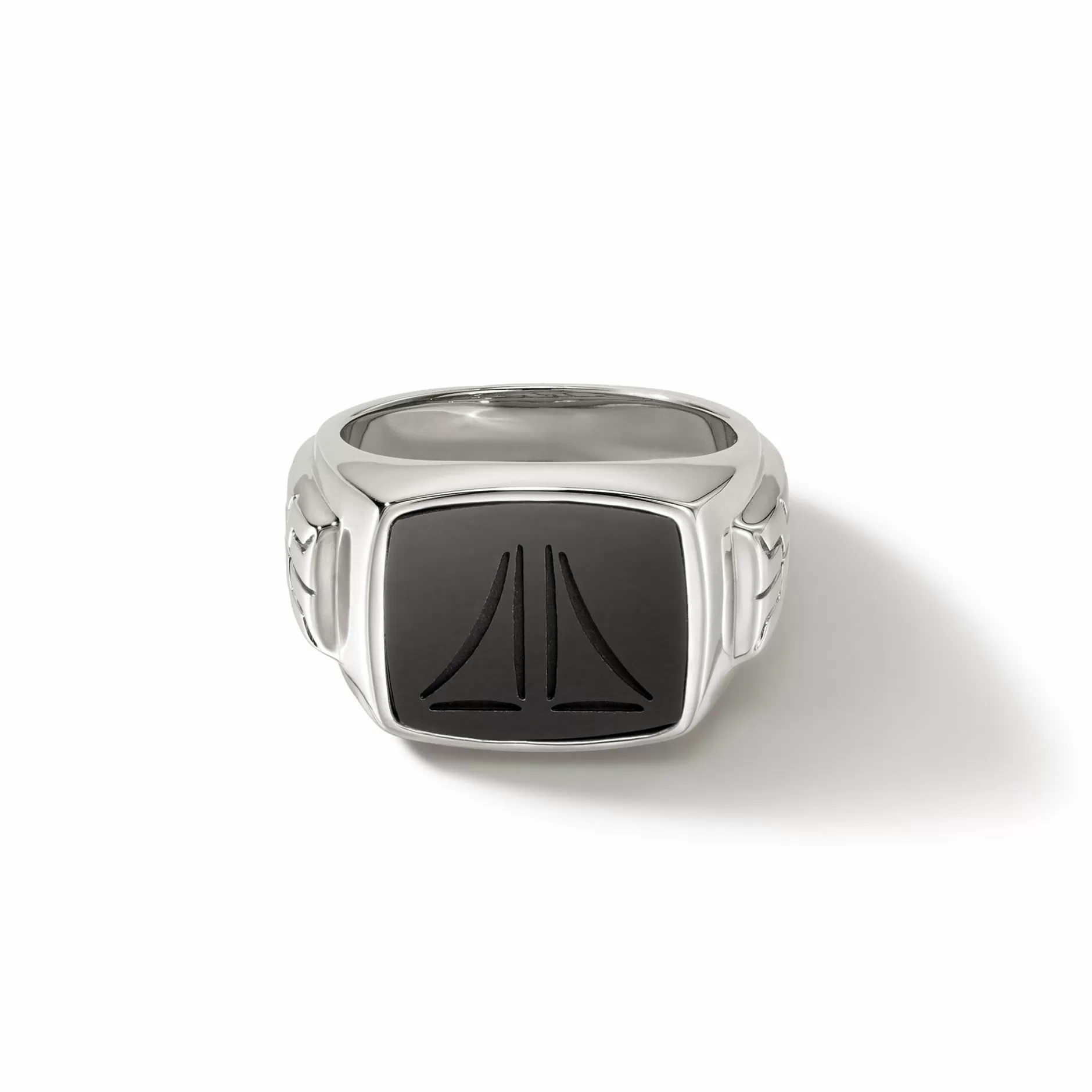 Carved Signet Ring, Sterling Silver, Gemstone^John Hardy Cheap