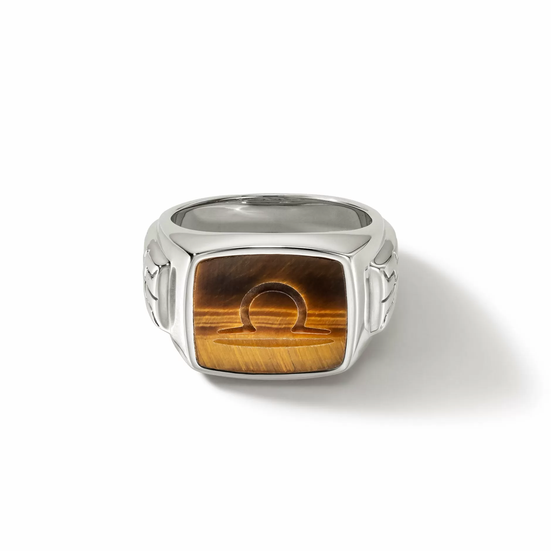 Carved Signet Ring, Sterling Silver, Gemstone^John Hardy Outlet