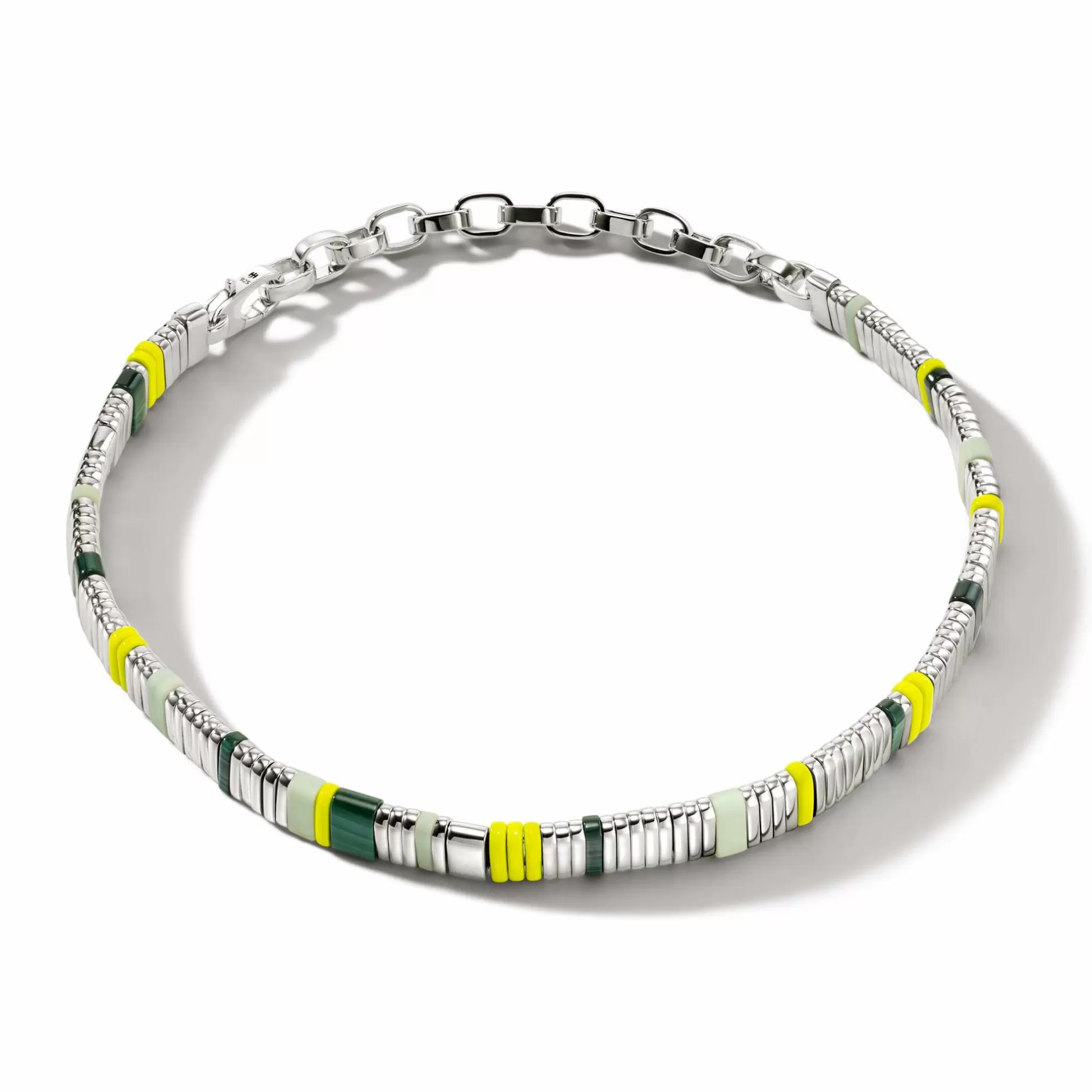 Colorblock Choker, Silver, Gemstones^John Hardy Flash Sale