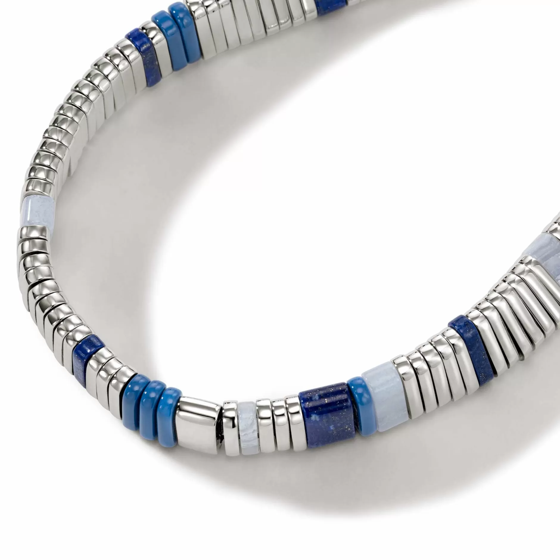 Colorblock Choker, Silver, Gemstones^John Hardy Online