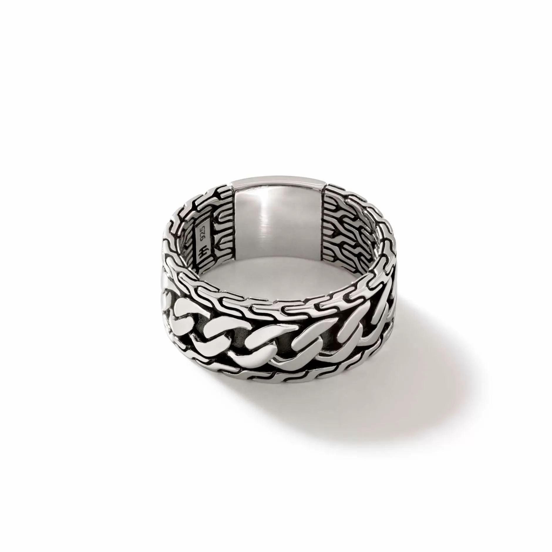 Curb Chain Band Ring, Sterling Silver^John Hardy Outlet