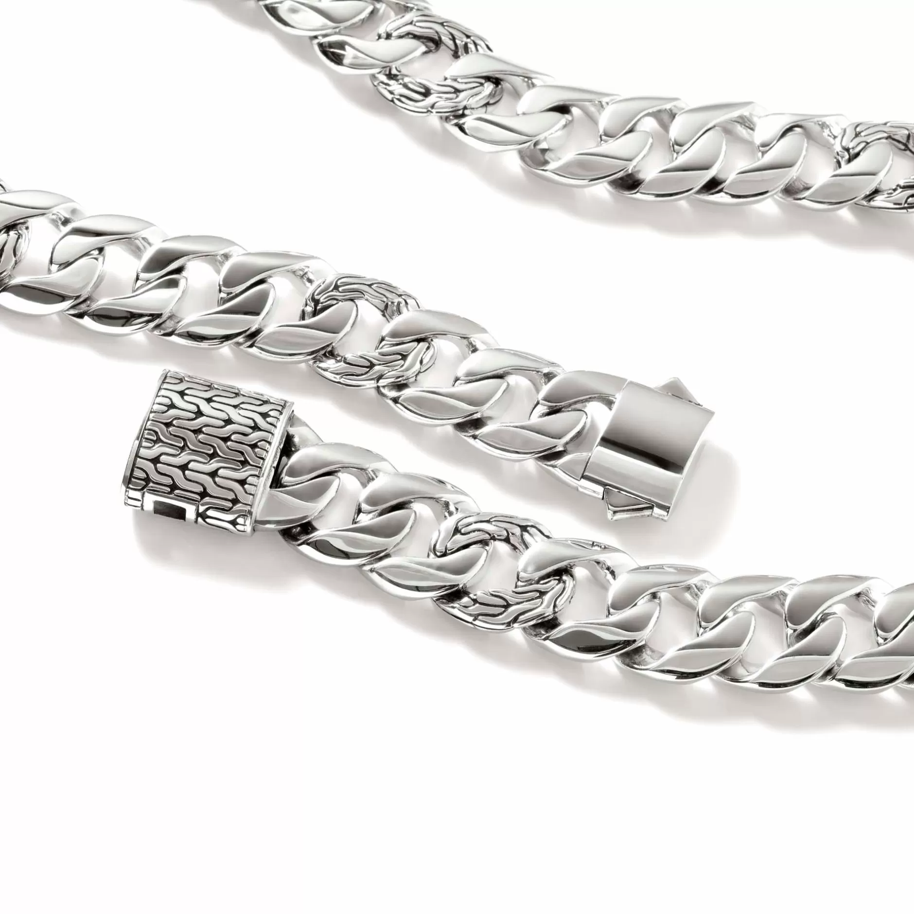 Curb Chain Necklace, Sterling Silver, 14Mm^John Hardy Clearance