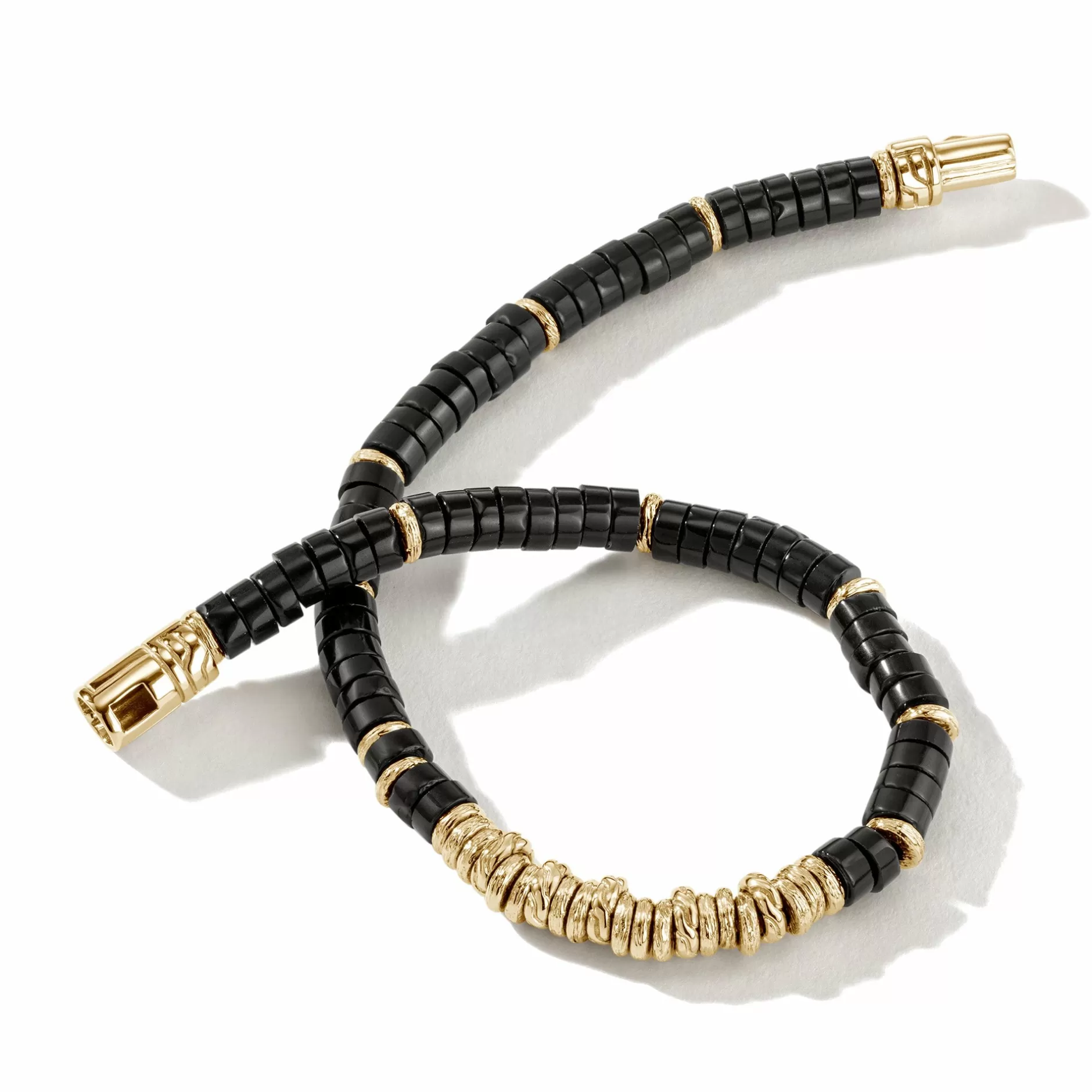 Heishi Bracelet, Gemstones, Gold^John Hardy Sale