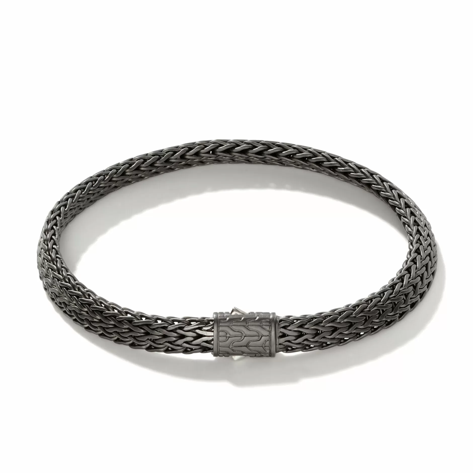 Icon Bracelet, Dark Silver, 6.5Mm^John Hardy New