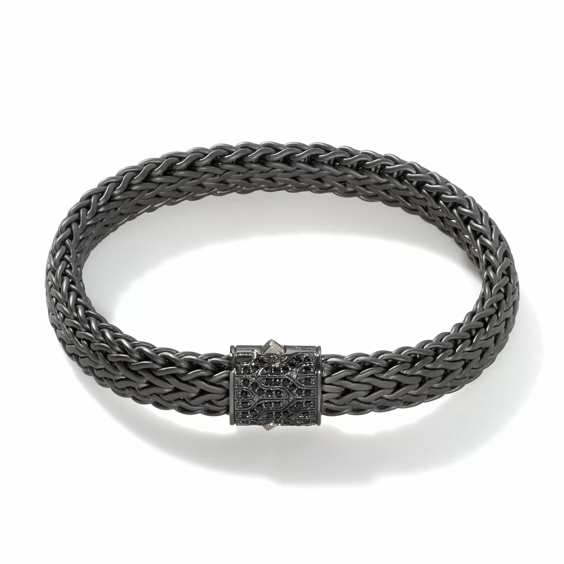 Icon Bracelet, Dark Silver, Pave, 11Mm^John Hardy Online