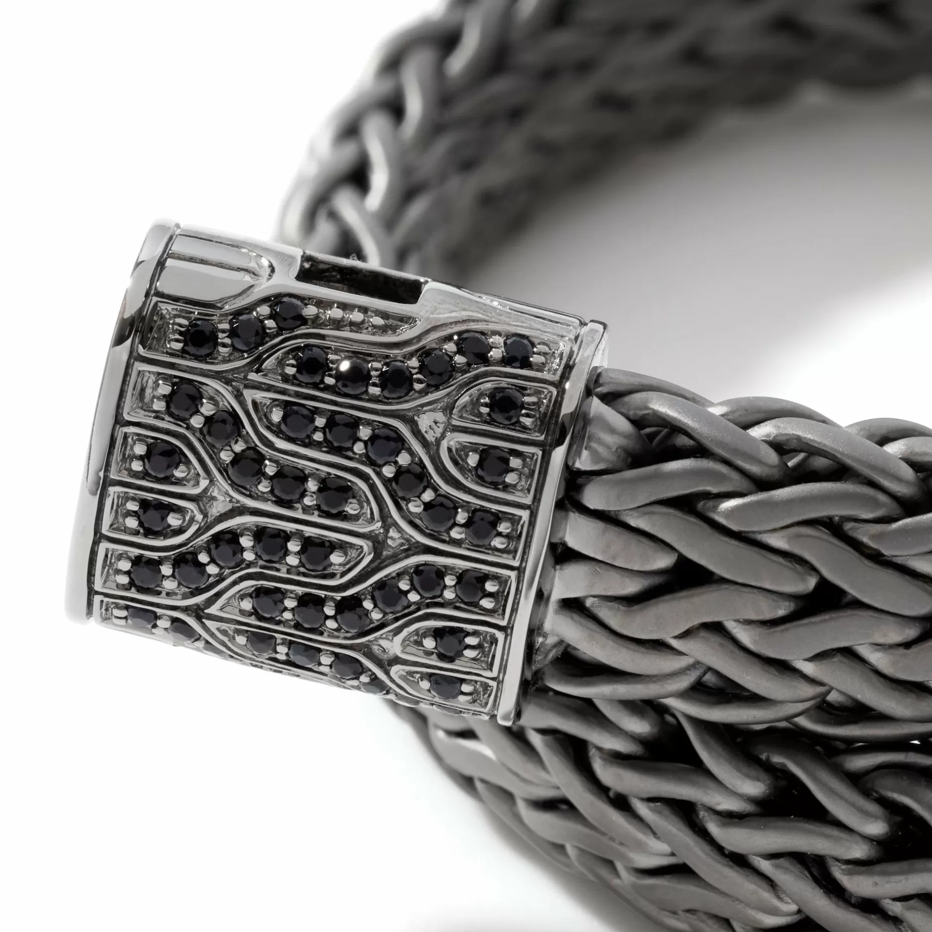 Icon Bracelet, Dark Silver, Pave, 11Mm^John Hardy Online