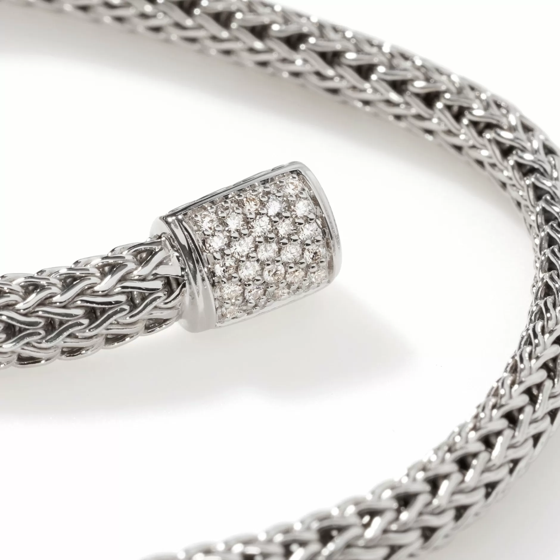 Icon Bracelet, Sterling Silver, Diamonds, 5Mm^John Hardy Outlet