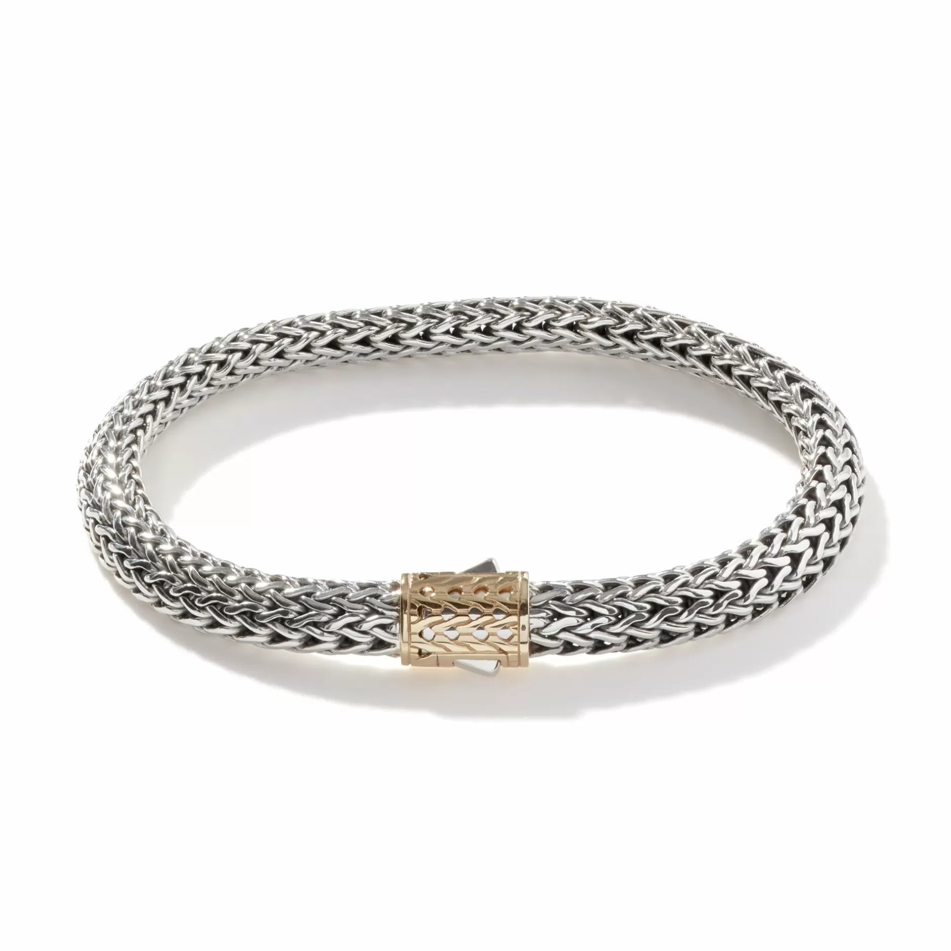 Icon Bracelet, Sterling Silver, Gold, 6.5Mm^John Hardy Online