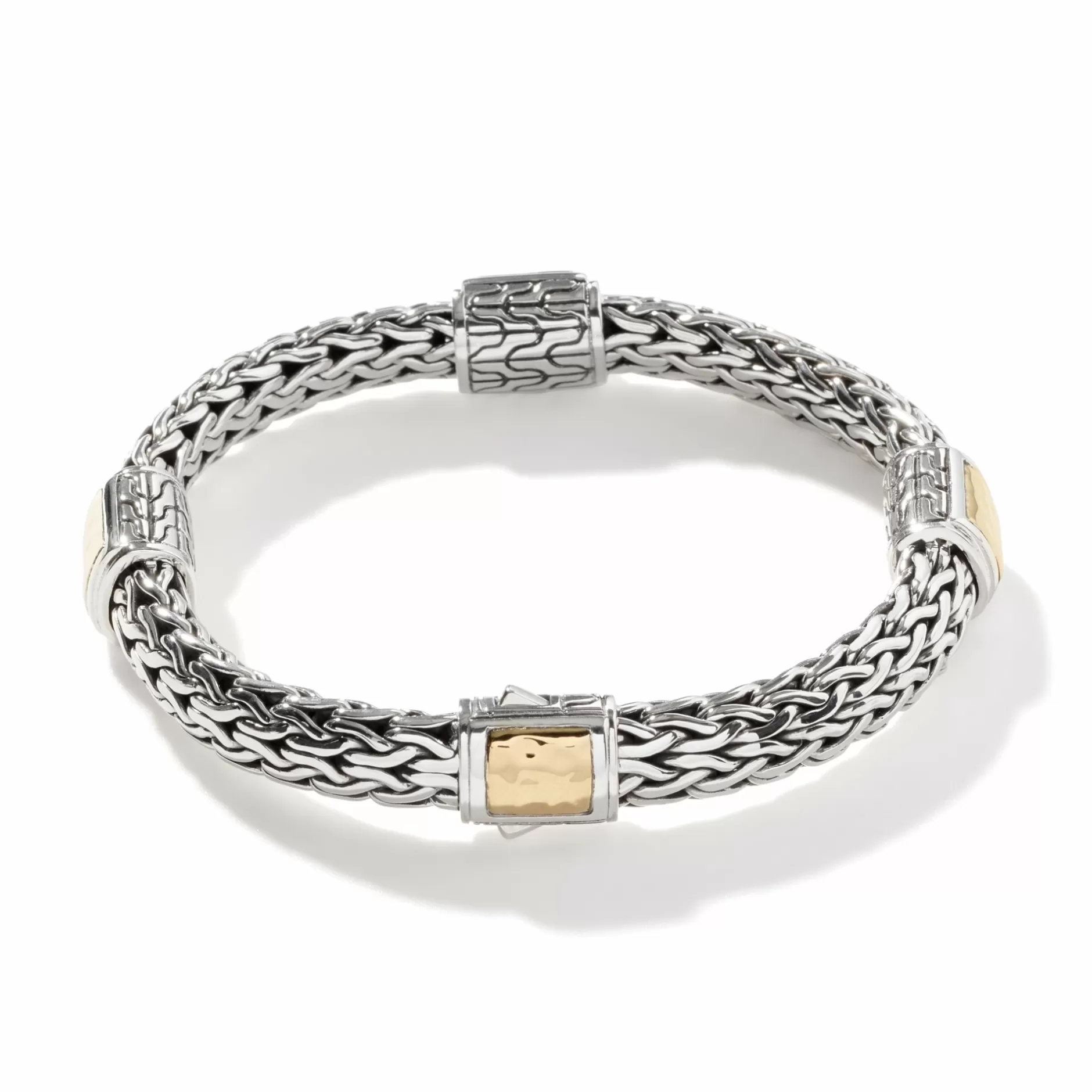 Icon Bracelet, Sterling Silver, Gold, 7.5Mm^John Hardy Best