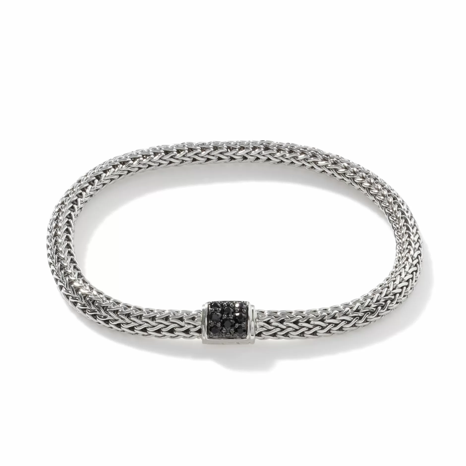 Icon Bracelet, Sterling Silver, Pave, 5Mm^John Hardy Outlet