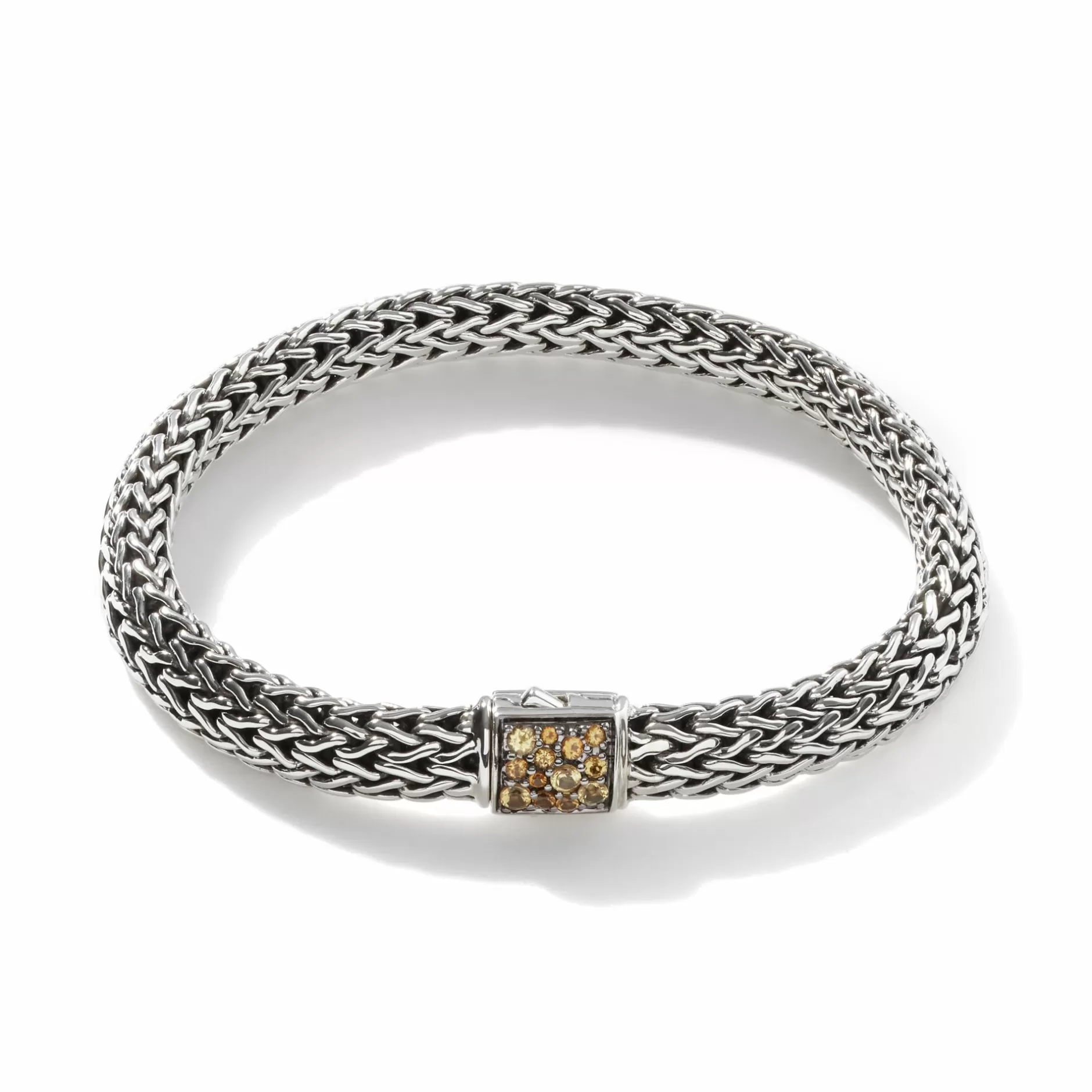 Icon Bracelet, Sterling Silver, Pave, 6.5Mm^John Hardy Shop