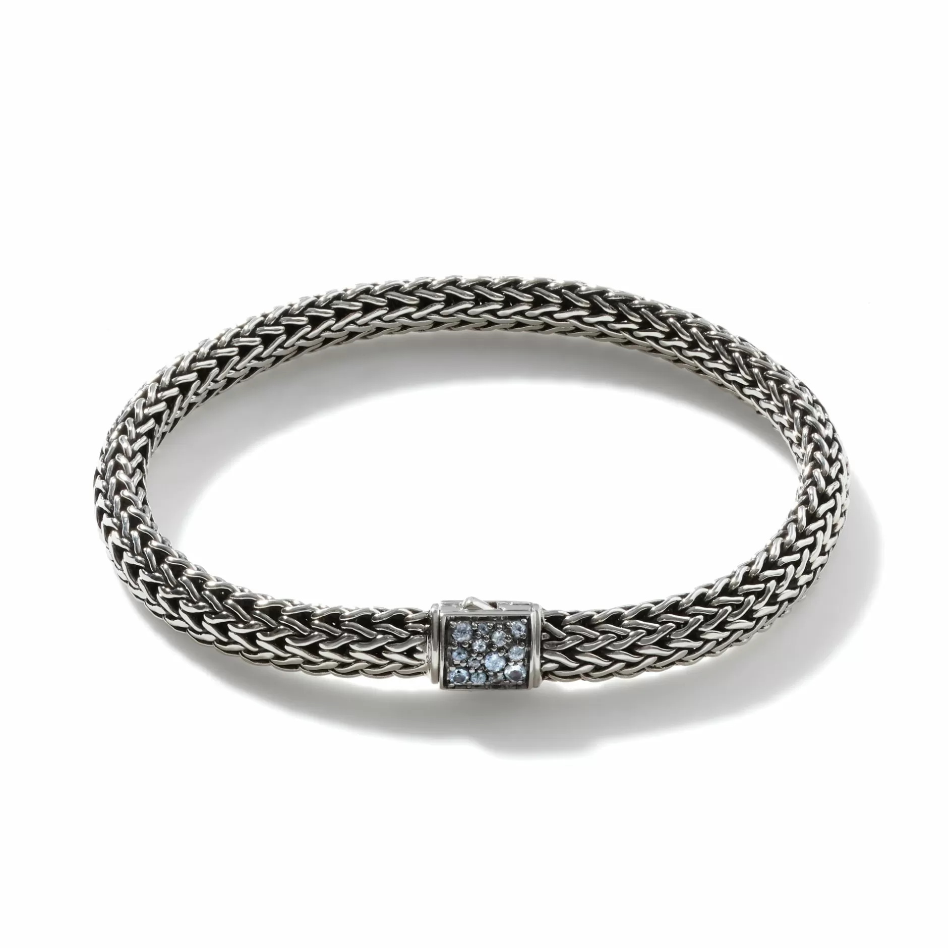 Icon Bracelet, Sterling Silver, Pave, 6.5Mm^John Hardy Cheap