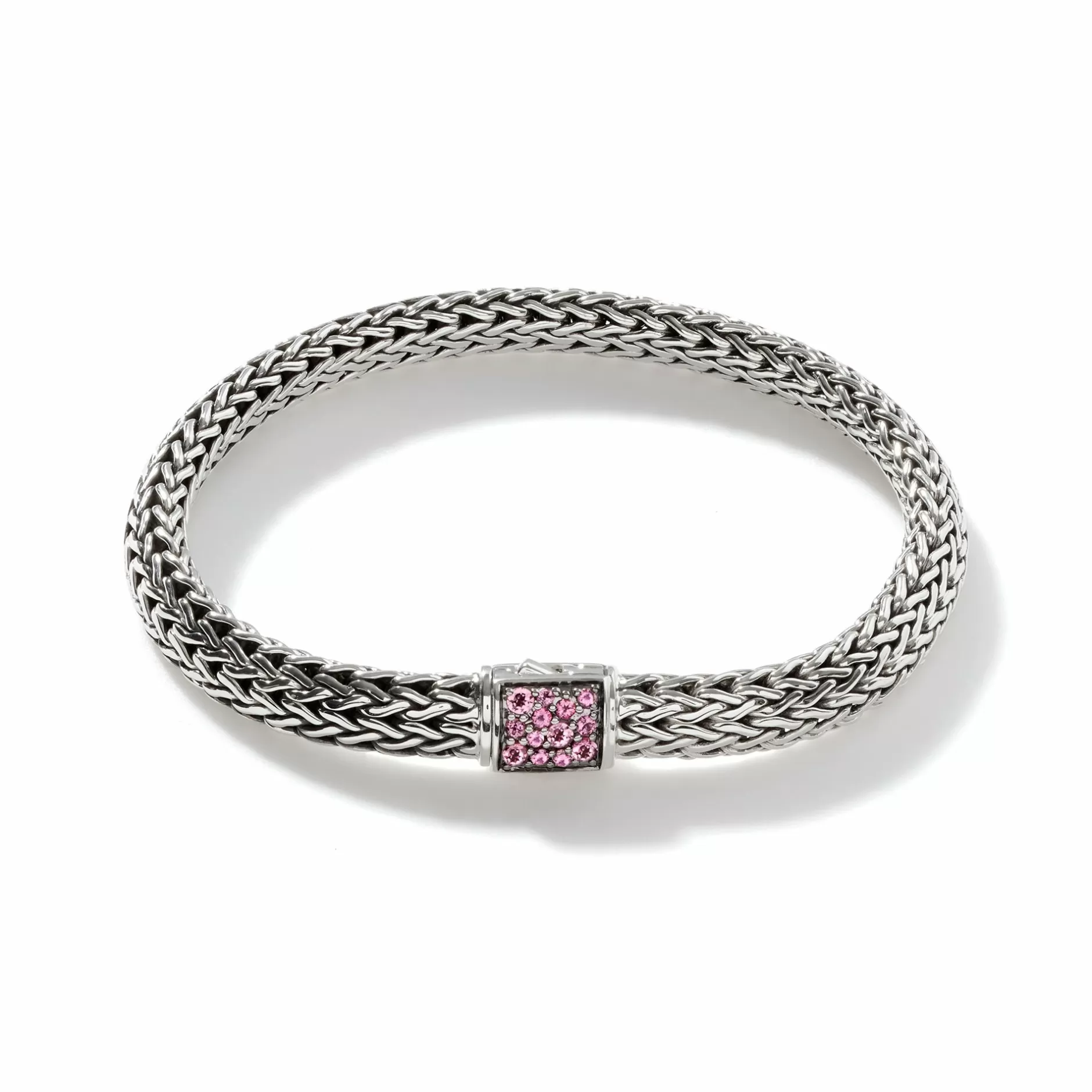 Icon Bracelet, Sterling Silver, Pave, 6.5Mm^John Hardy Outlet