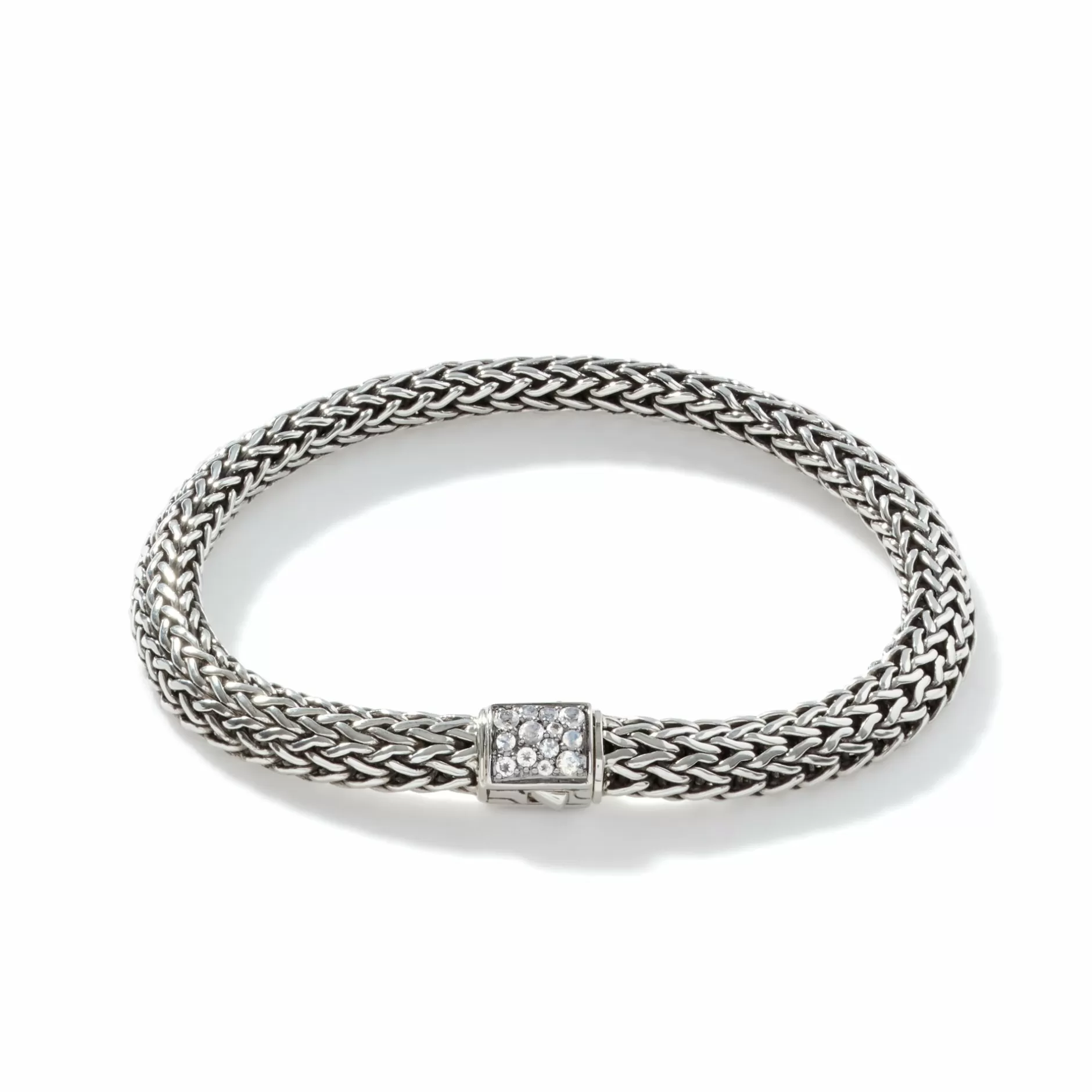 Icon Bracelet, Sterling Silver, Pave, 6.5Mm^John Hardy Best