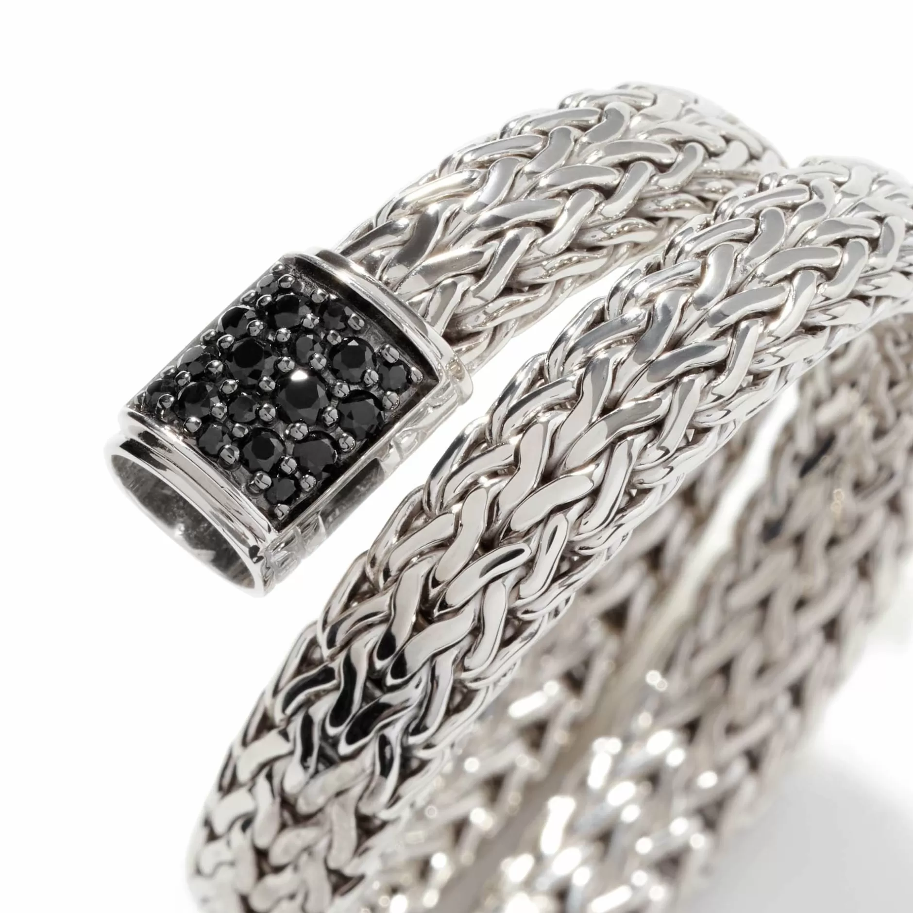 Icon Bracelet, Sterling Silver, Pave, 7.5Mm^John Hardy New