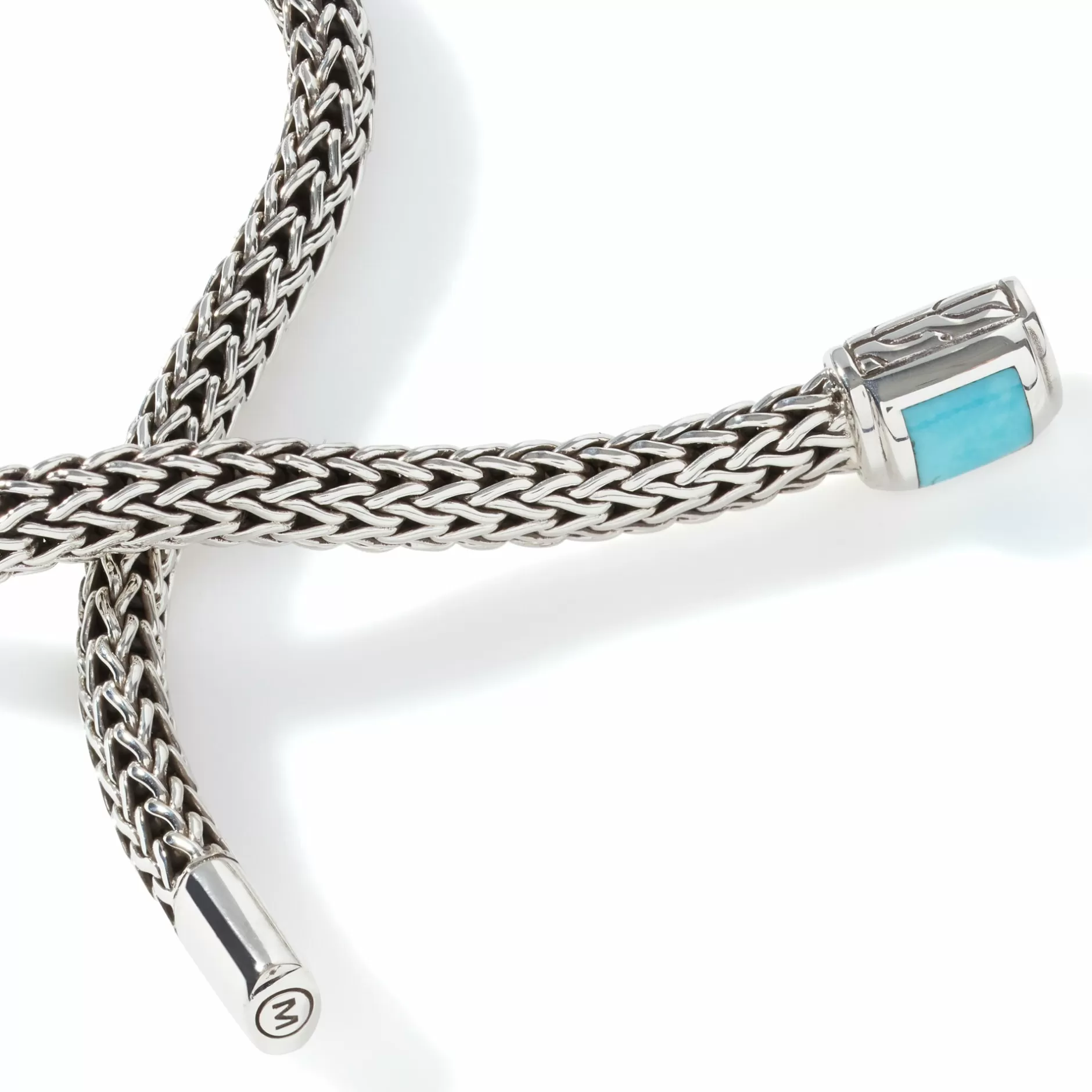 Icon Bracelet, Sterling Silver, Turquoise, 5Mm^John Hardy Clearance