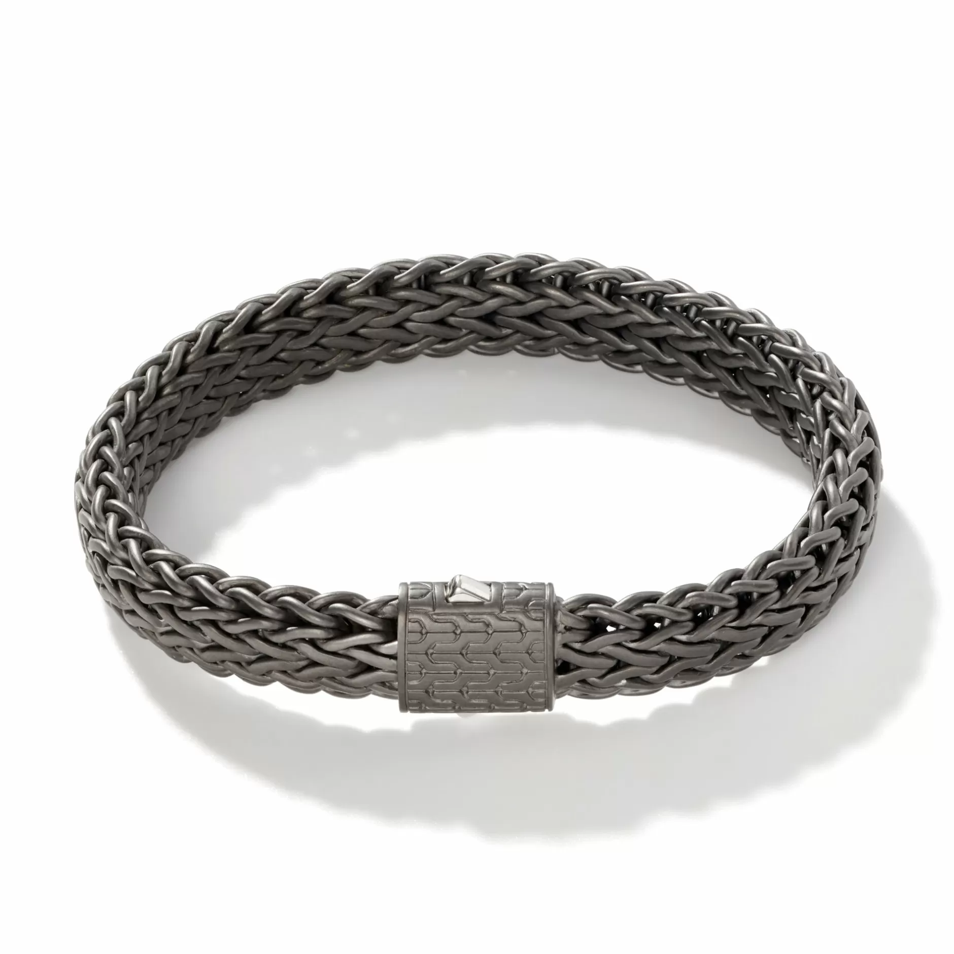 Icon Flat Bracelet, Dark Silver, 11Mm^John Hardy Online