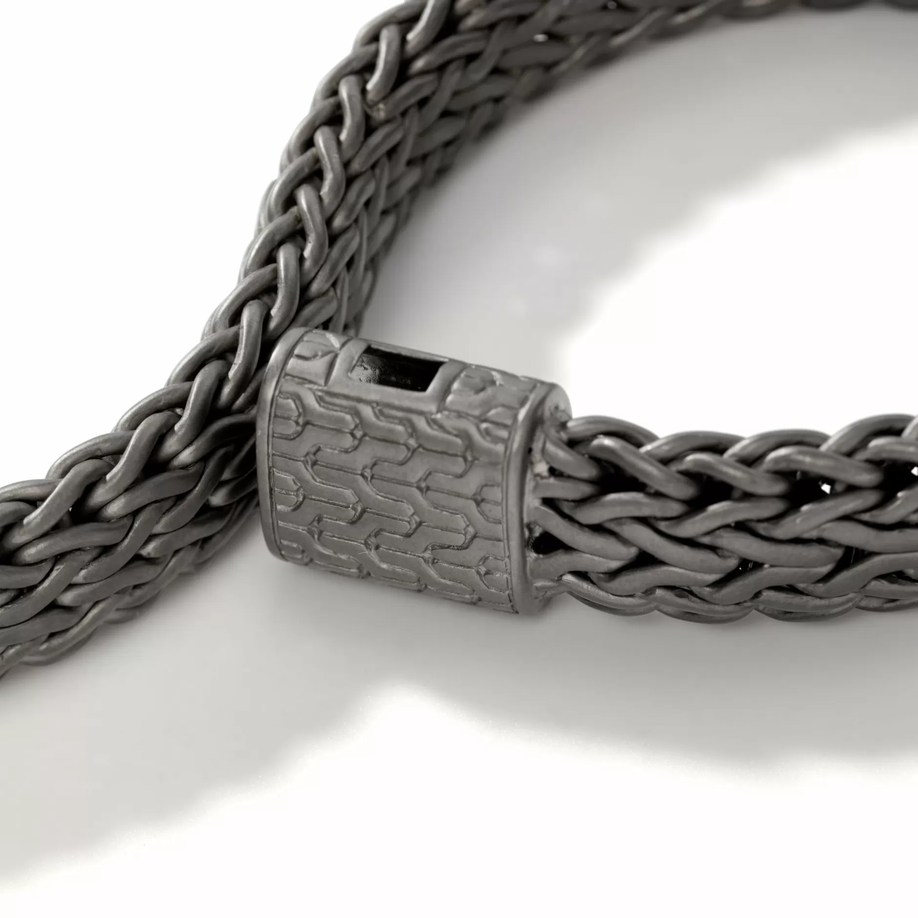 Icon Flat Bracelet, Dark Silver, 11Mm^John Hardy Online