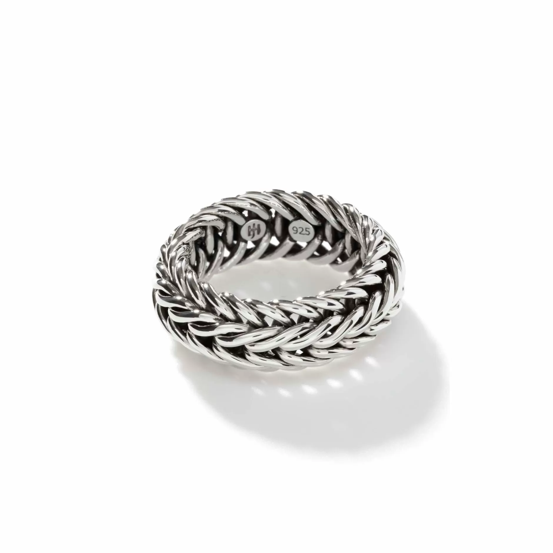 Kami Chain Band Ring, Sterling Silver, Wide^John Hardy Hot