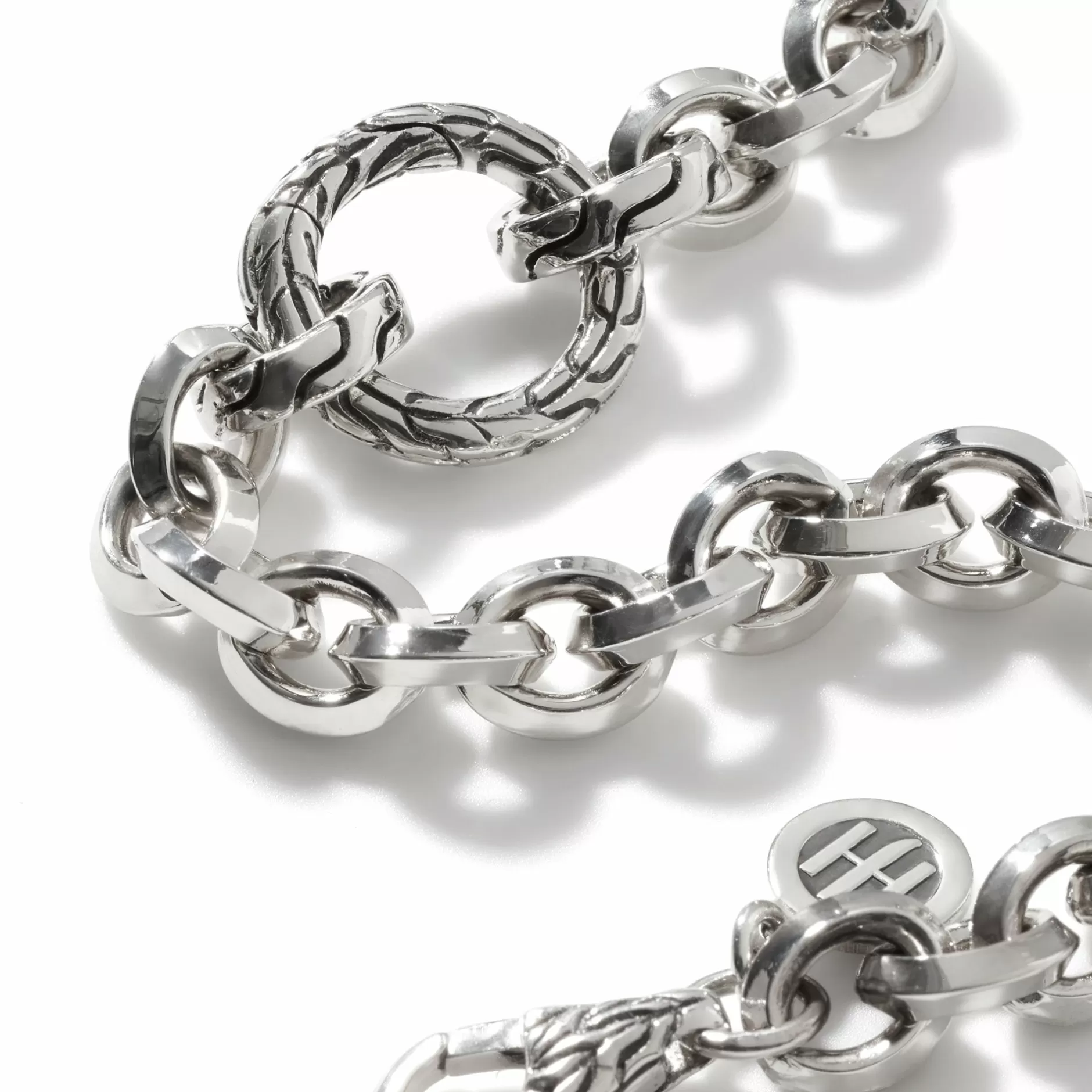 Knife Edge Keyring Bracelet, Sterling Silver^John Hardy Online