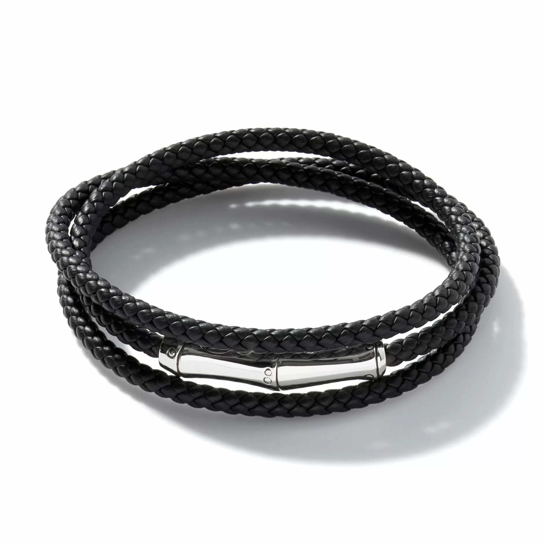 Leather Bamboo Triple Wrap, Sterling Silver^John Hardy Flash Sale