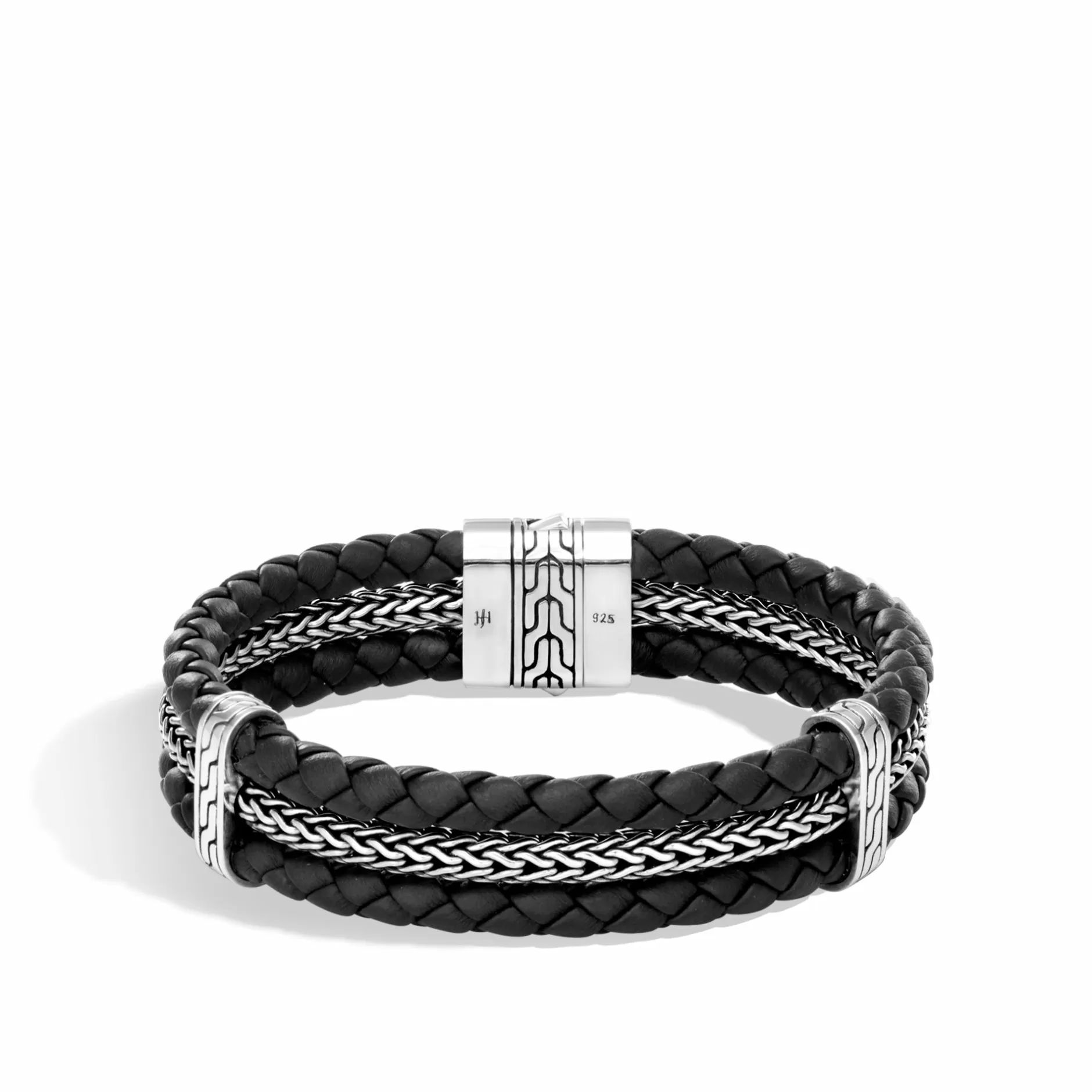 Leather Triple Row Bracelet, Sterling Silver^John Hardy Sale