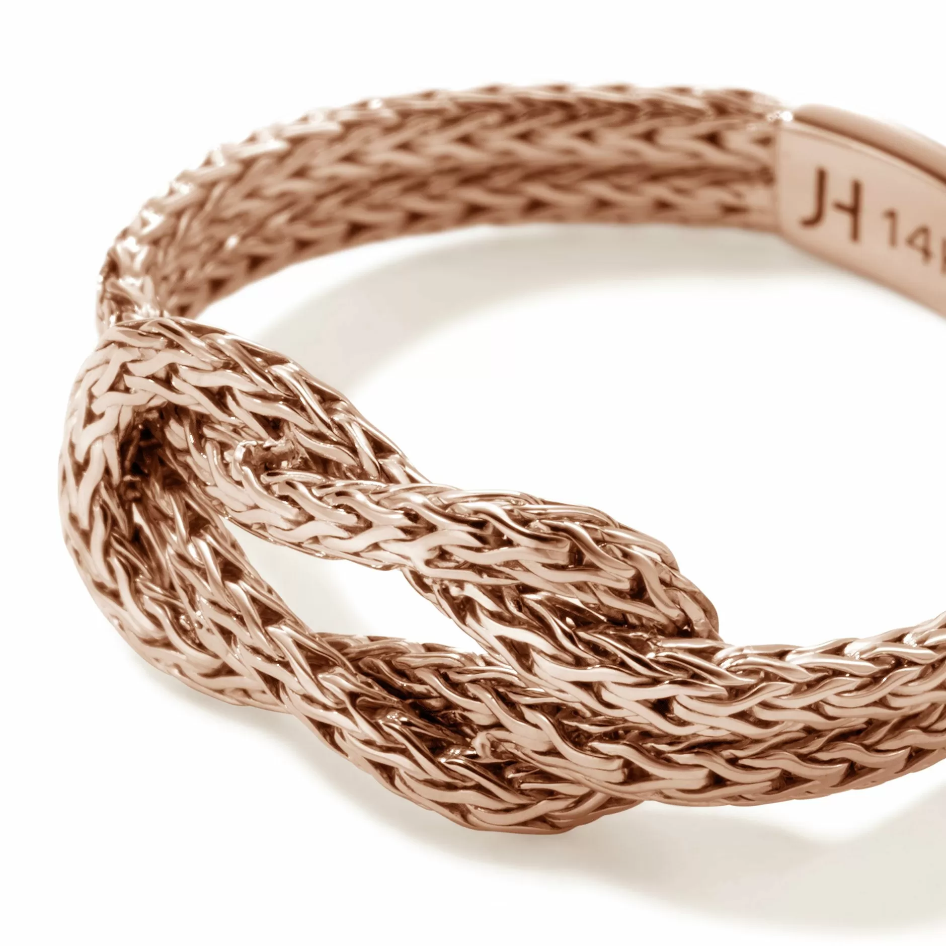 Love Knot Chain Ring, Rose Gold^John Hardy Clearance