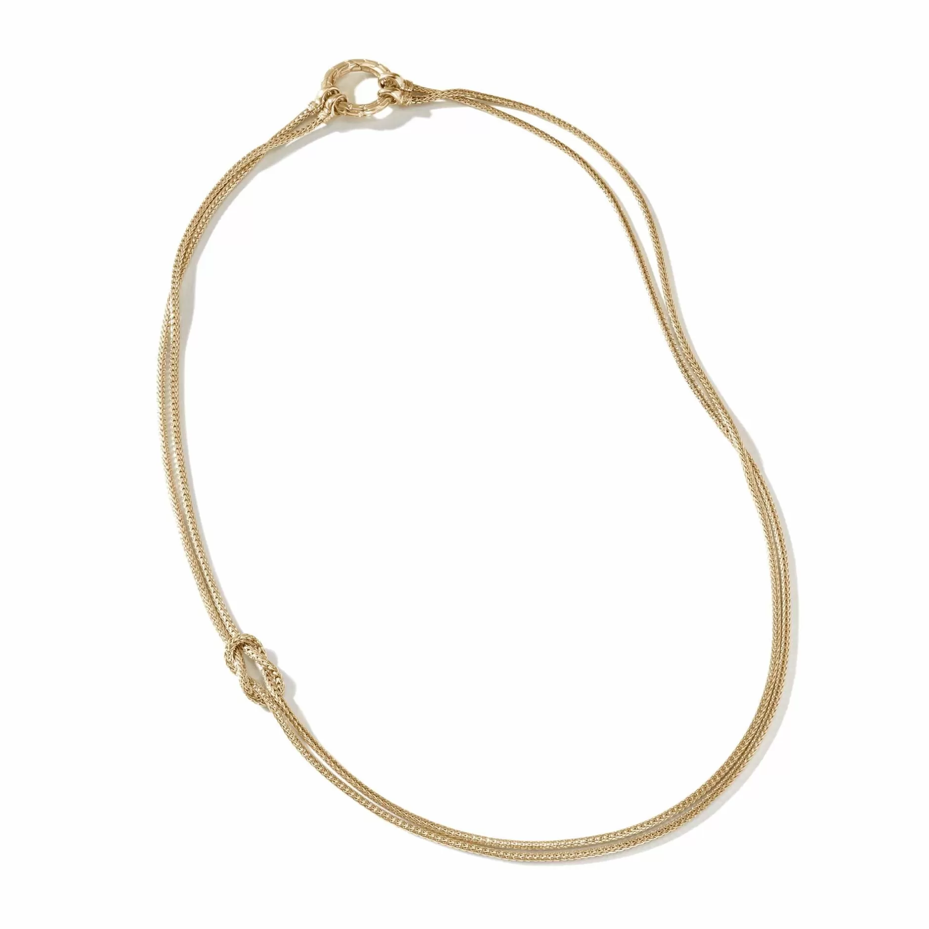 Love Knot Convertable Necklace, Gold, 1.8Mm^John Hardy Hot