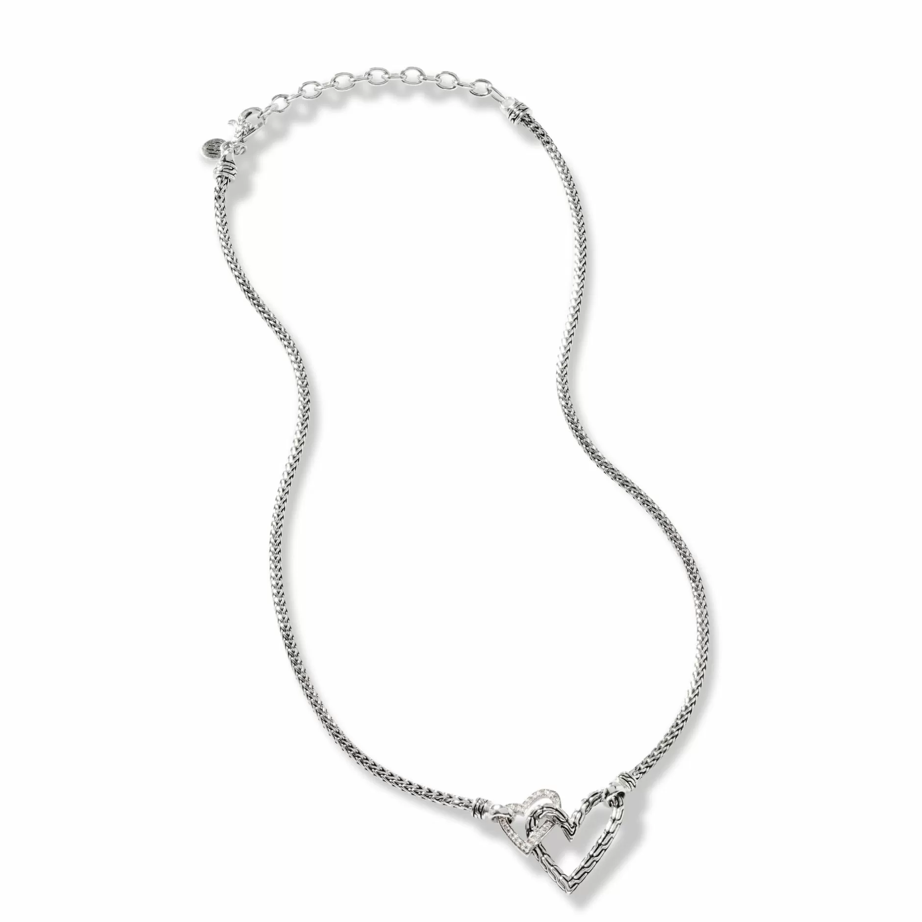 Manah Pendant Necklace, Silver, Diamonds^John Hardy Shop