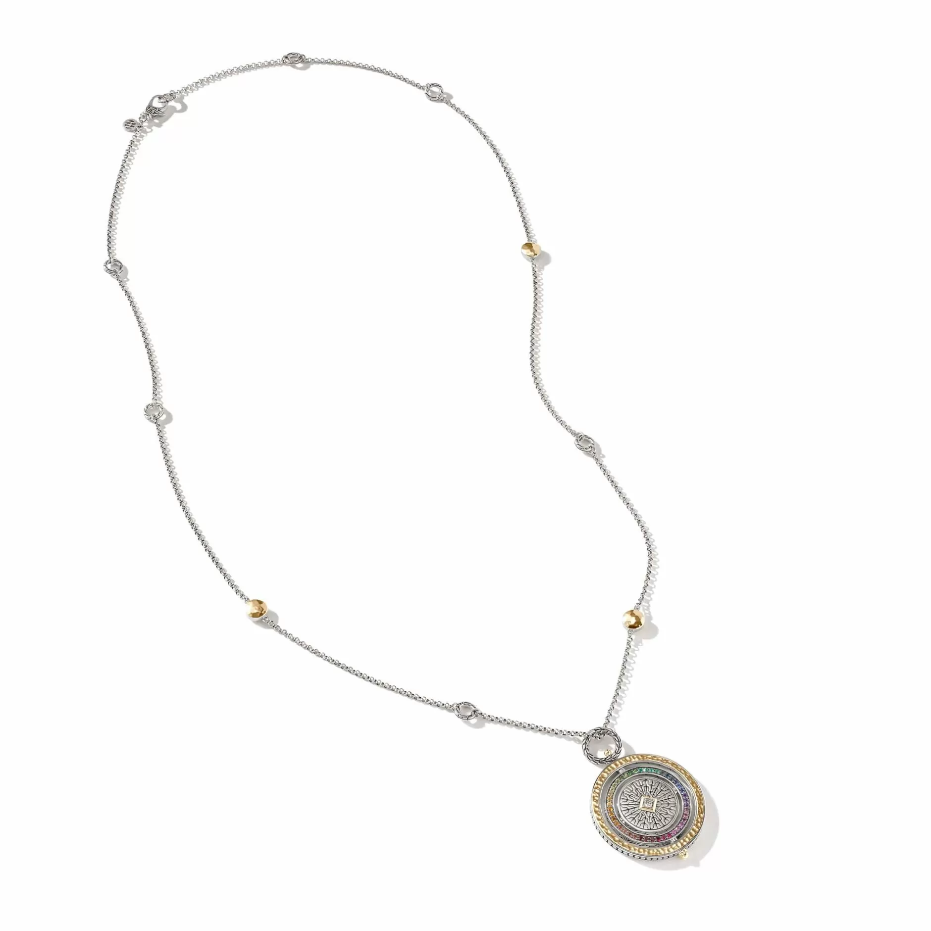 Moon Door Necklace, Gold, Silver, Pave^John Hardy Best Sale