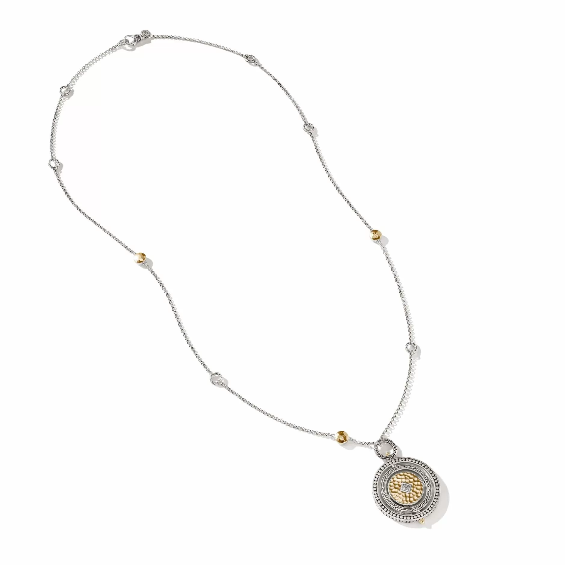 Moon Door Necklace, Gold, Silver, Pave^John Hardy Best Sale