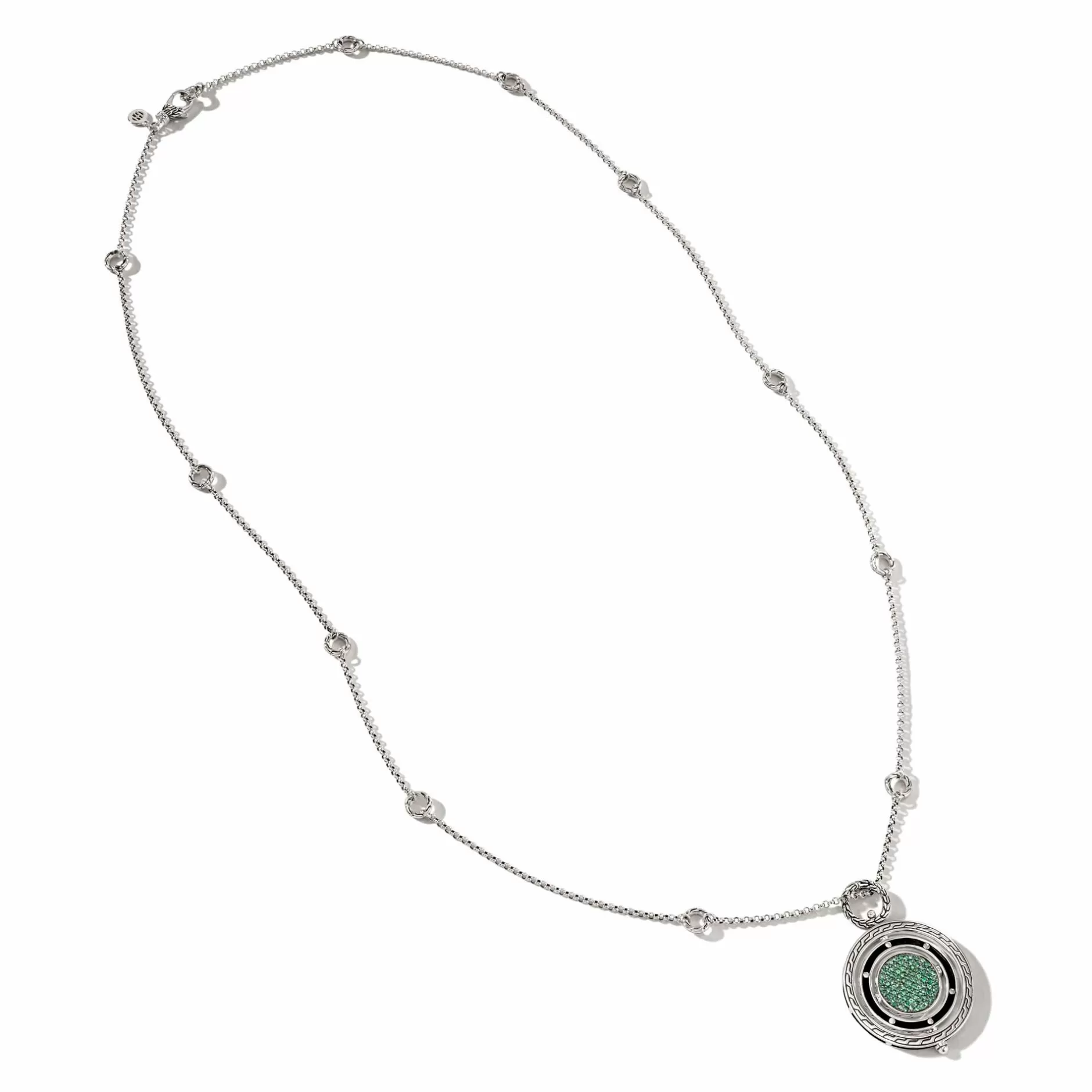 Moon Door Necklace, Sterling Silver, Pave^John Hardy Best